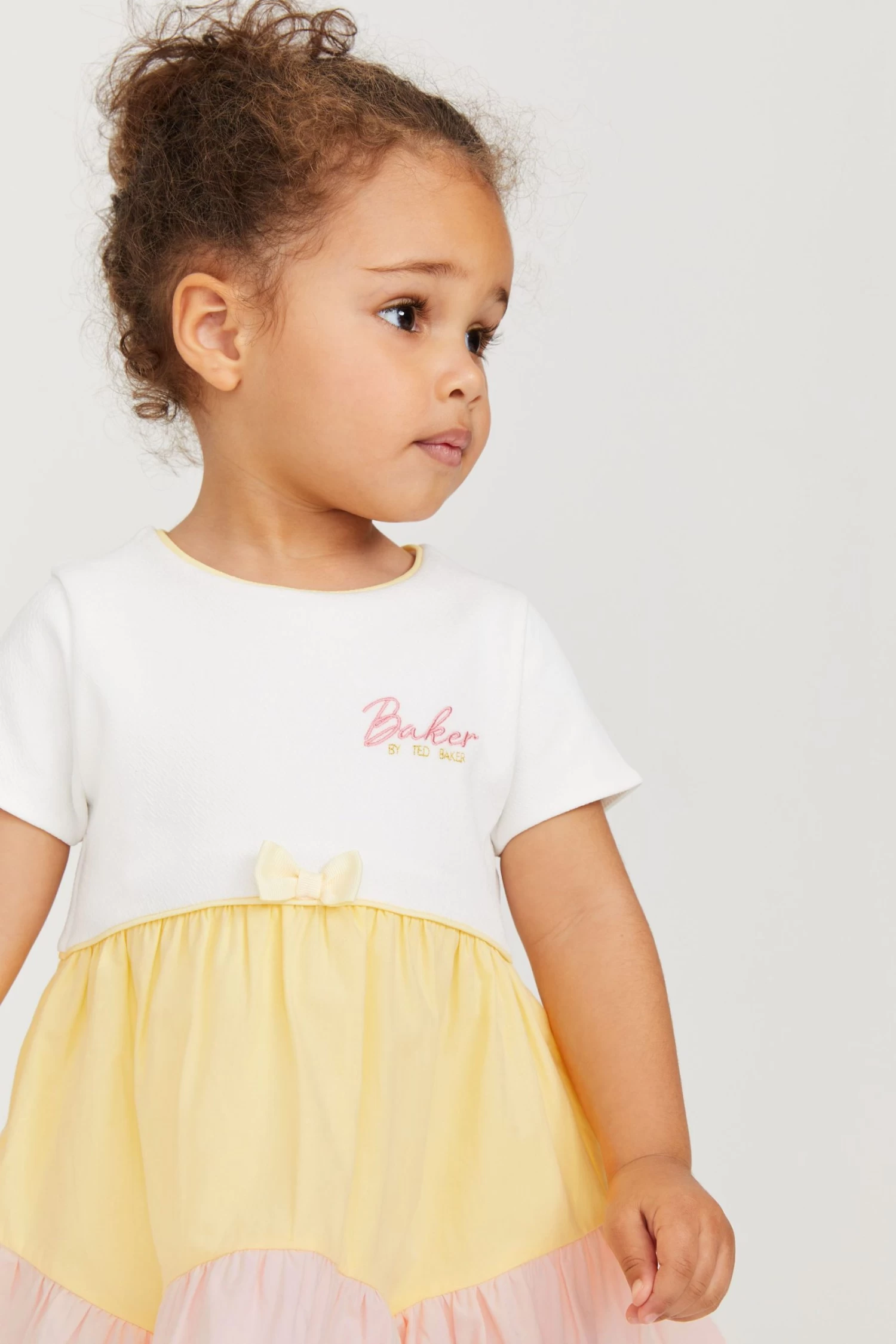 Baker By Ted Baker Pink Colourblock Dress - Image 5