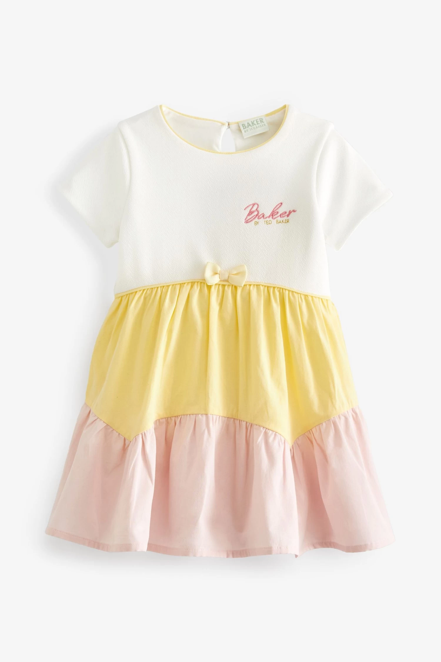 Baker By Ted Baker Pink Colourblock Dress - Image 6