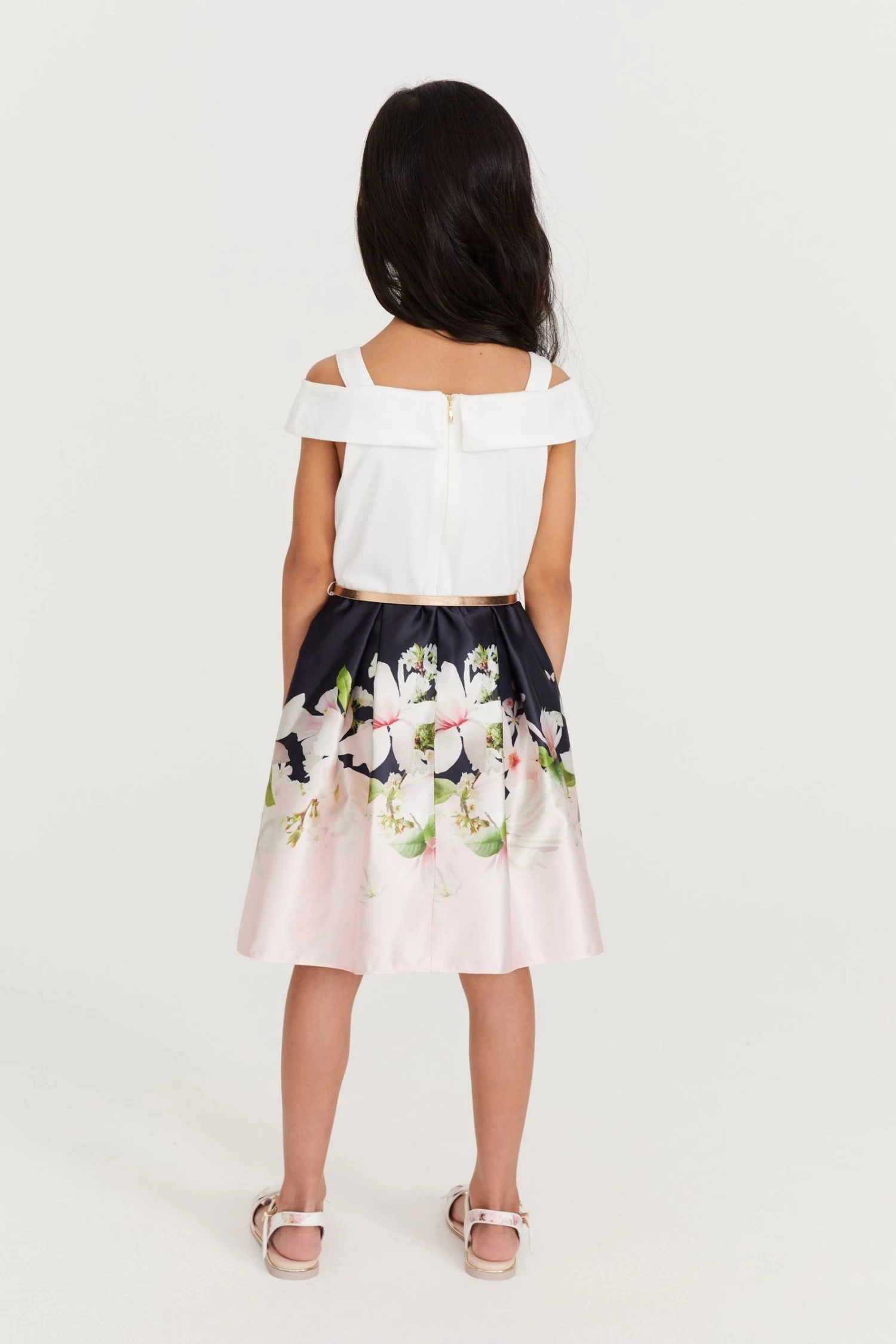 Baker By Ted Baker White Floral Mockable Dress - Image 2