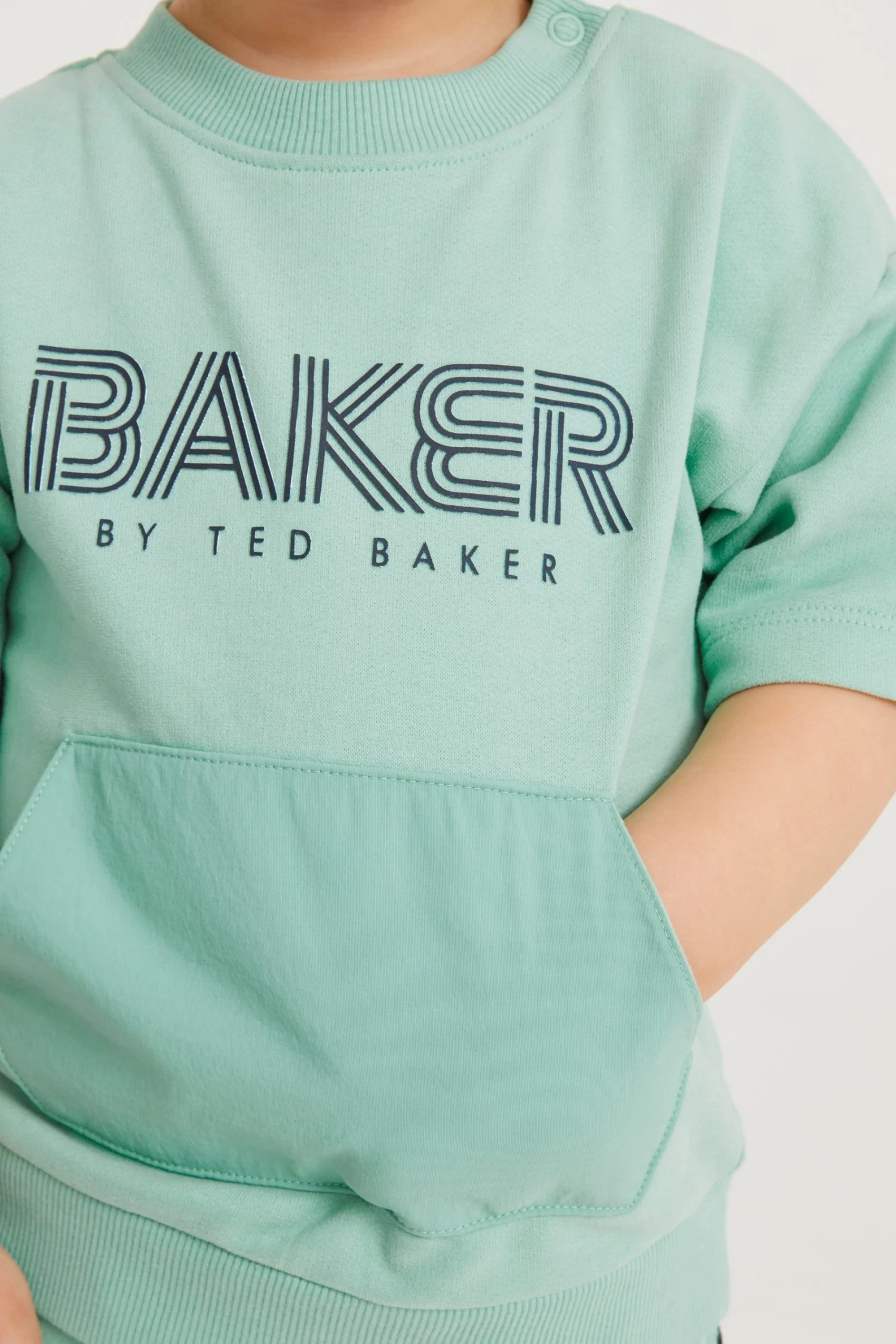 Baker By Ted Baker Green Short Set - Image 5