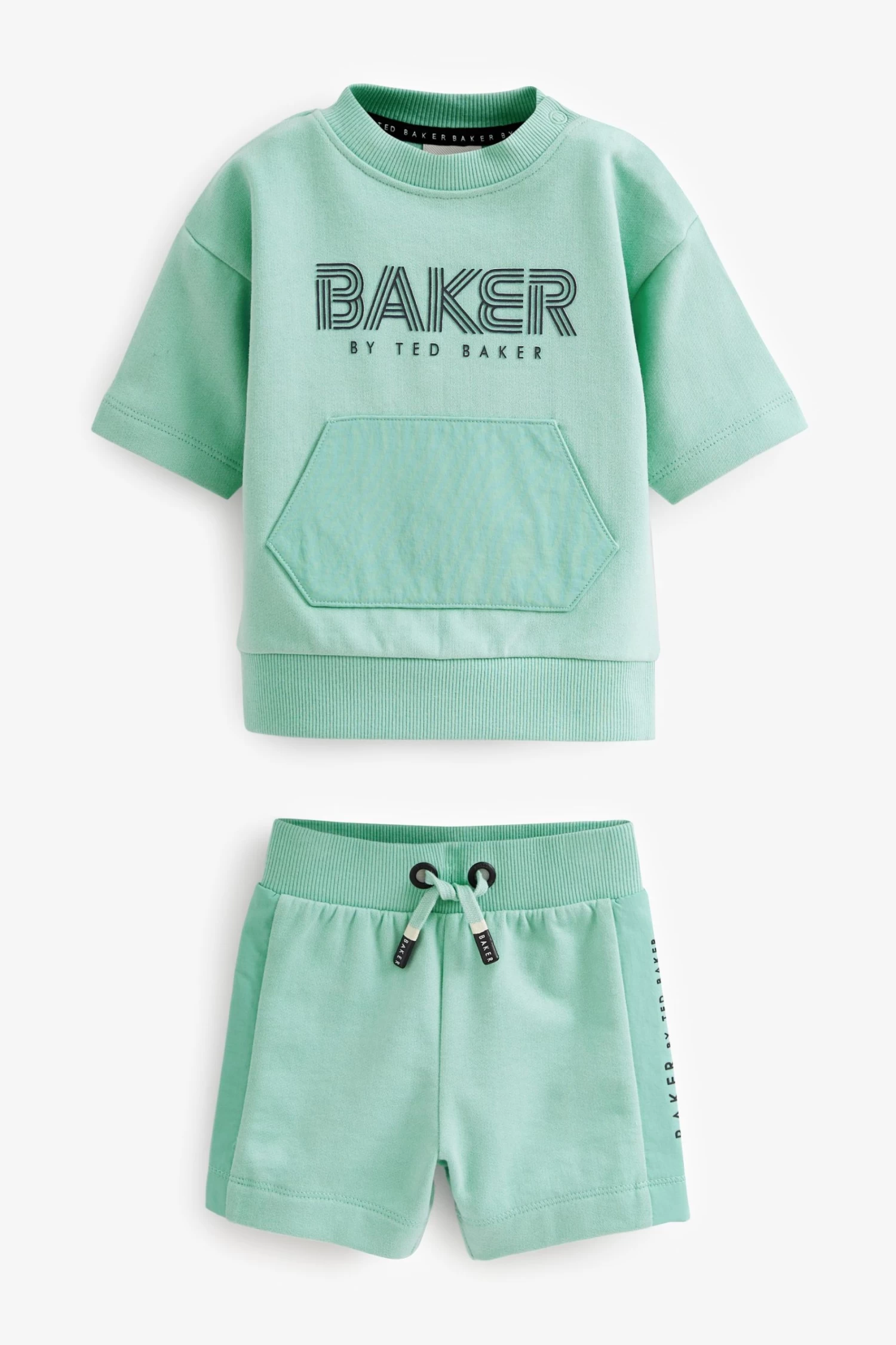 Baker By Ted Baker Green Short Set - Image 7
