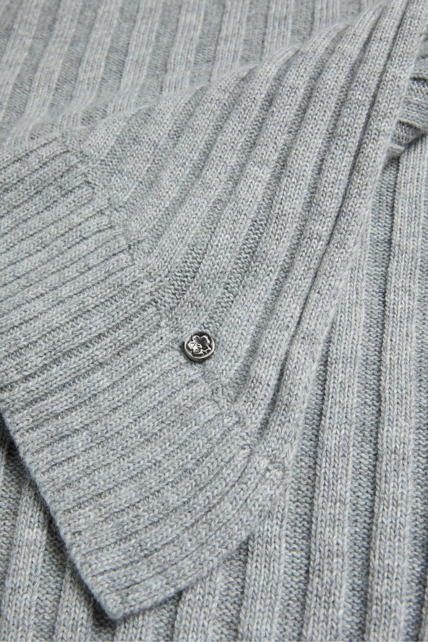 Ted Baker Grey Joilla Funnel Neck Jumper - Image 5