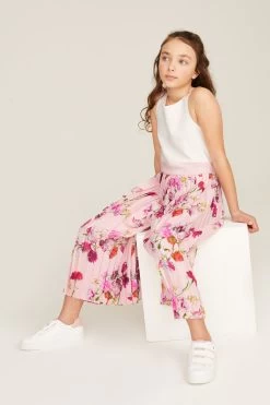 Baker By Ted Baker Pink Floral Jumpsuit