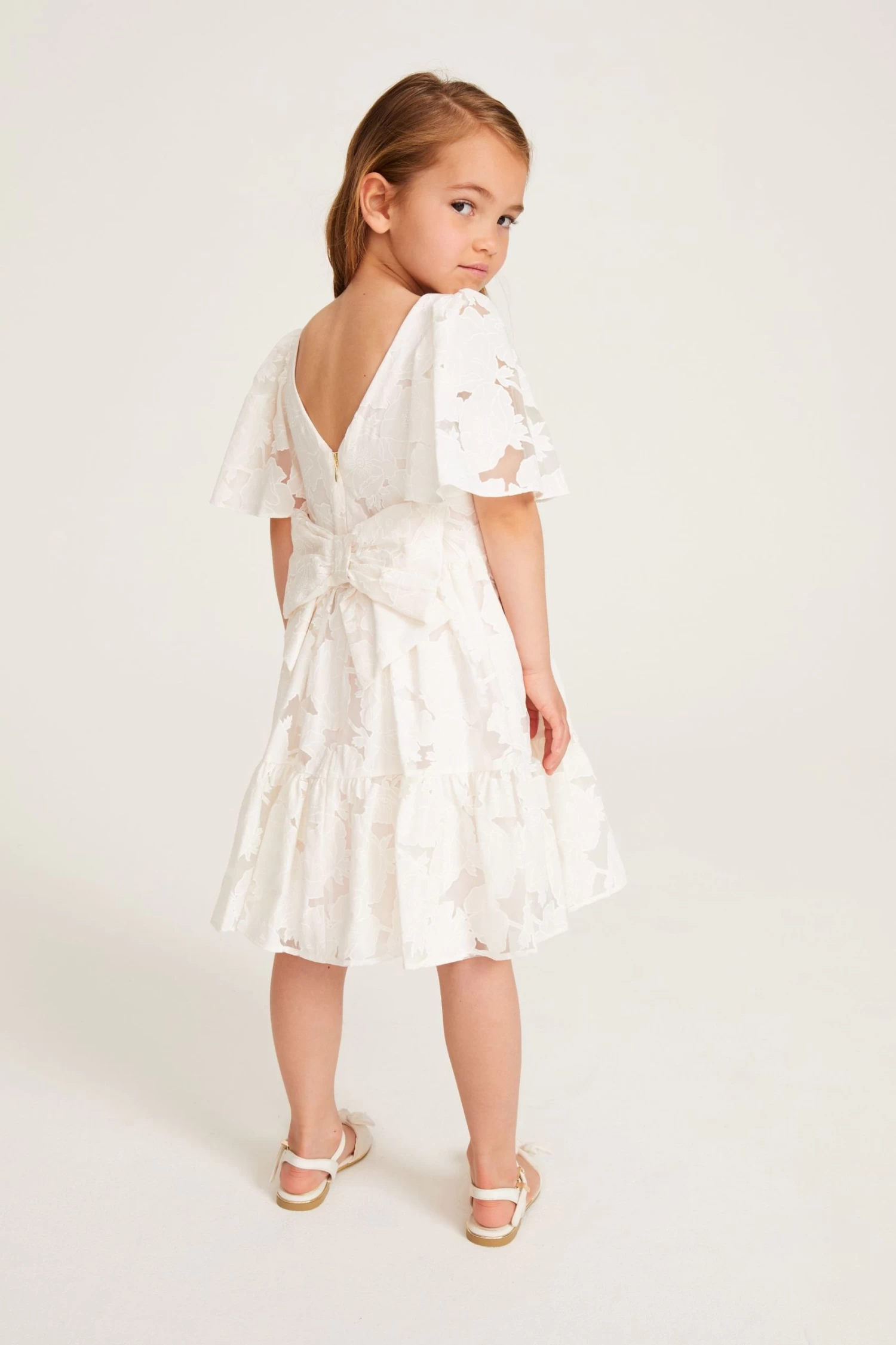 Baker By Ted Baker White Burnout Dress - Image 2