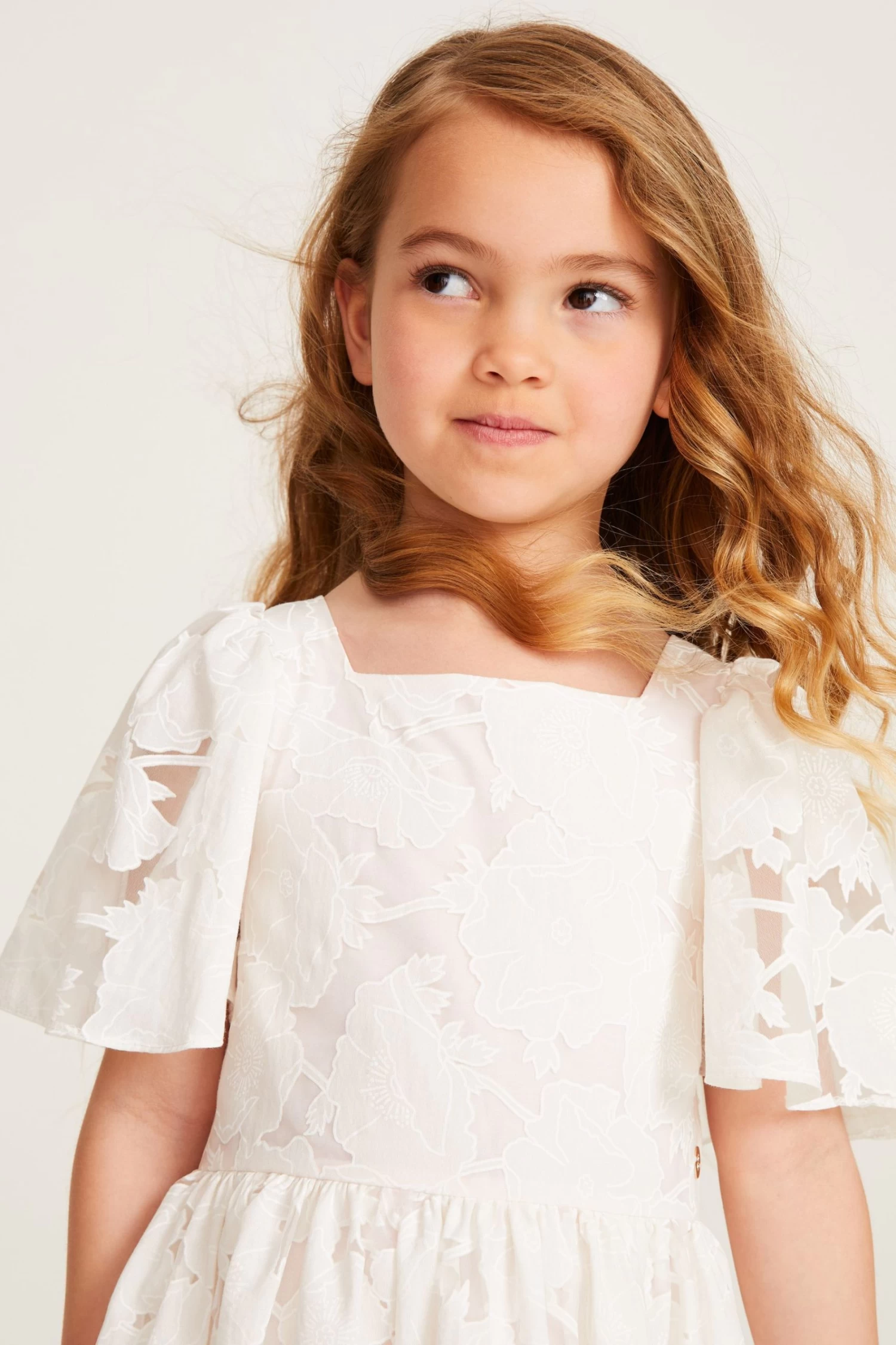 Baker By Ted Baker White Burnout Dress - Image 5