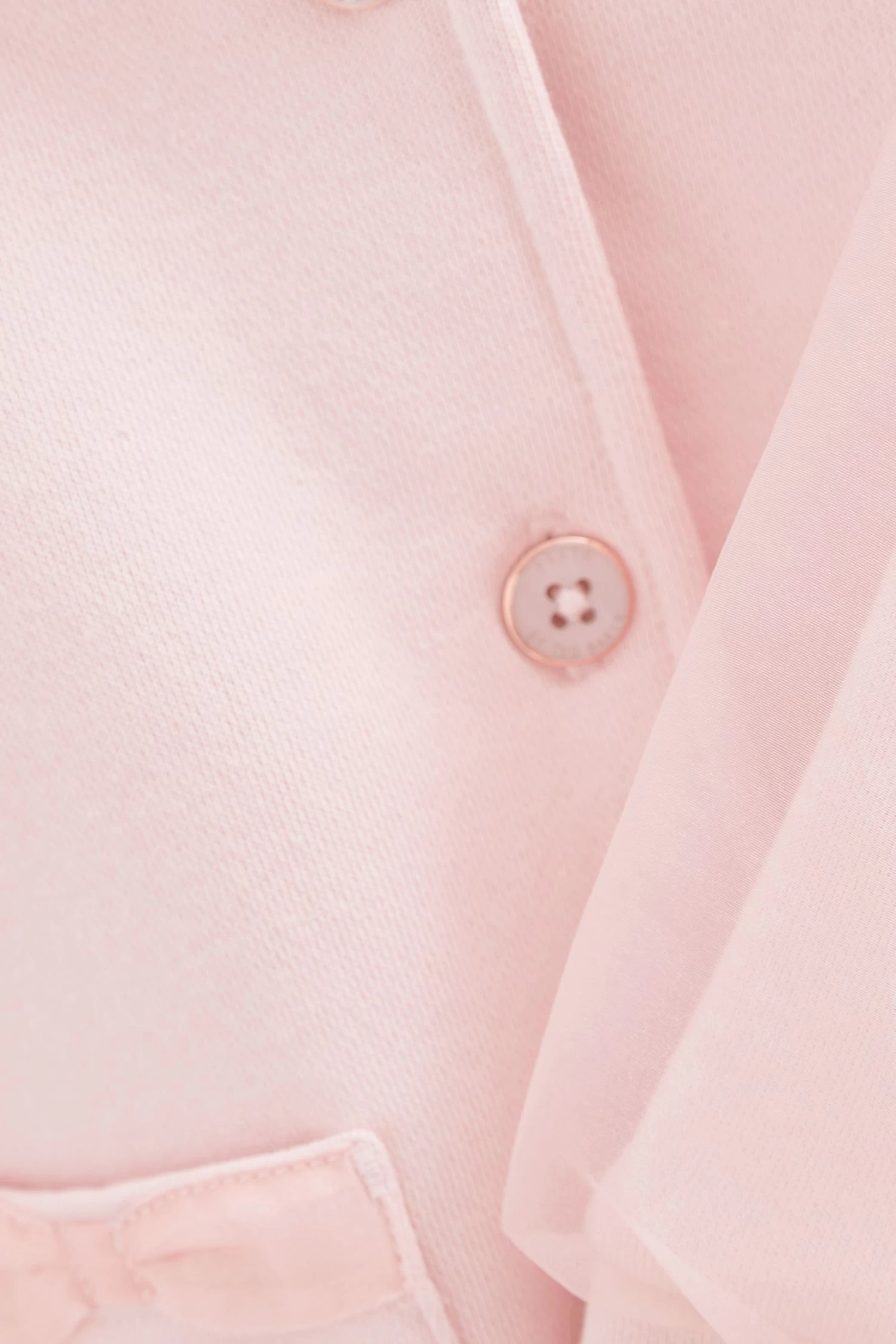 Baker By Ted Baker Pink Organza Sleeve Jacket - Image 3