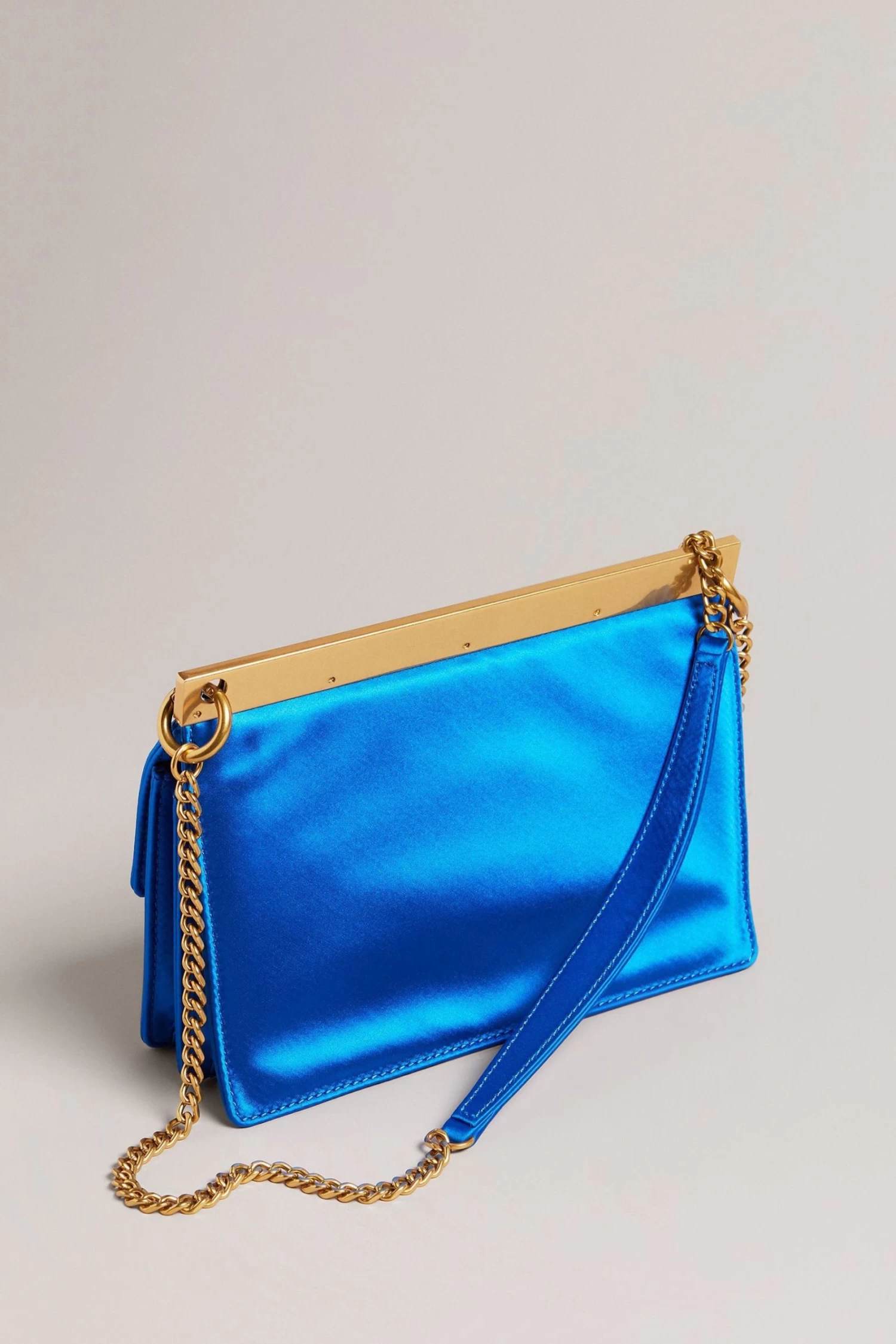 Ted Baker Mini Blue Kialynn Chunky Chain Shoulder Bag - Image 2