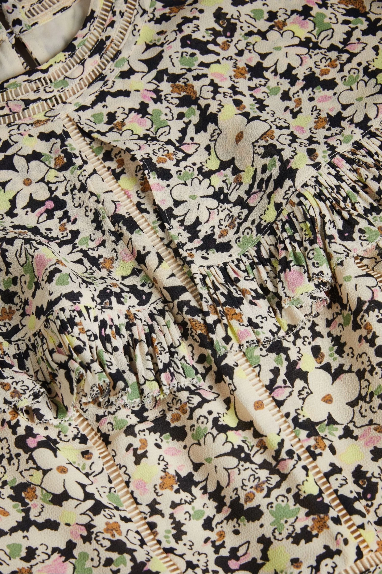 Ted Baker Pink Brigid Cape Jumpsuit With Ladder Tape Detail - Image 5