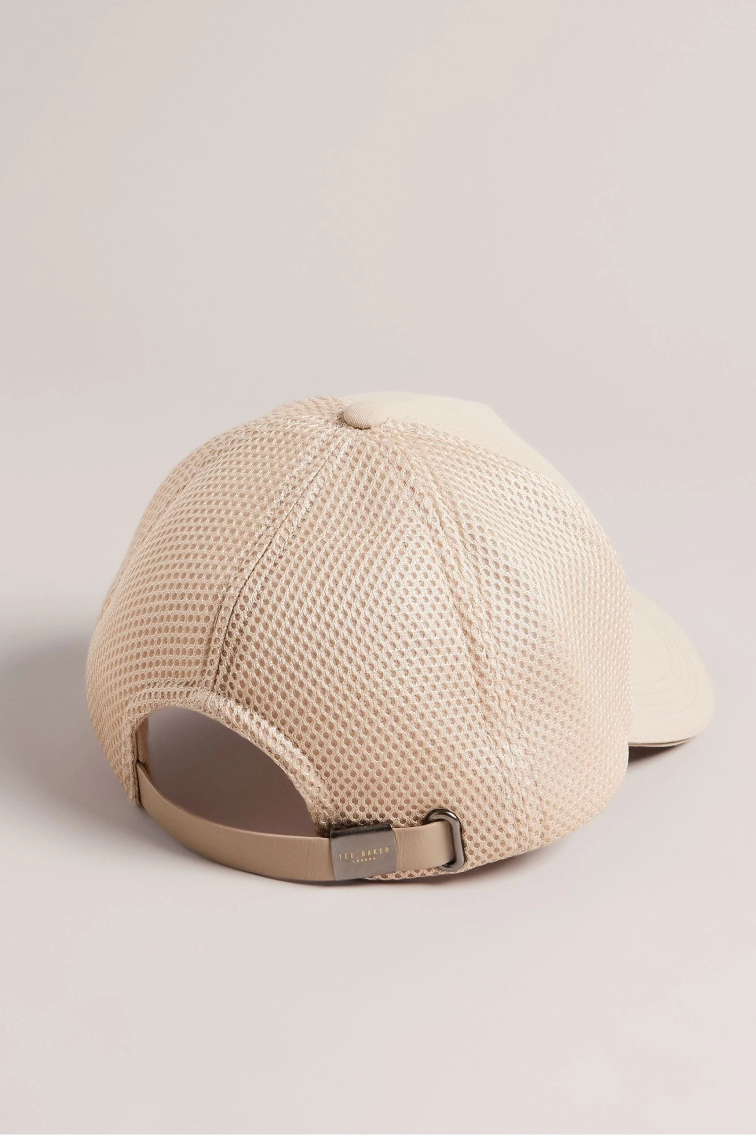 Ted Baker Natural Ehtanee Camel Mesh And Cotton T Cap - Image 2
