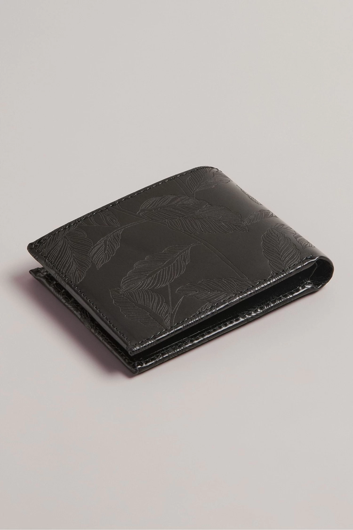 Ted Baker Winry Laser Etched Bifold Black Wallet - Image 2