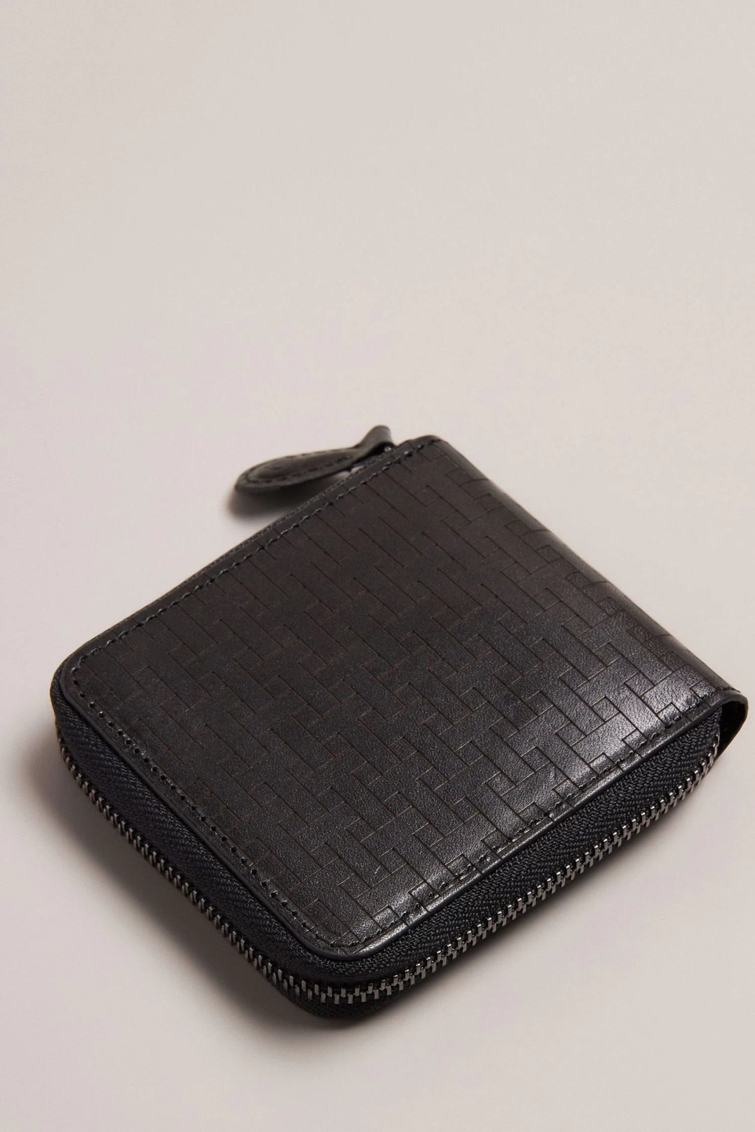Ted Baker Tobiat Monogram Black Zip Around Wallet - Image 2
