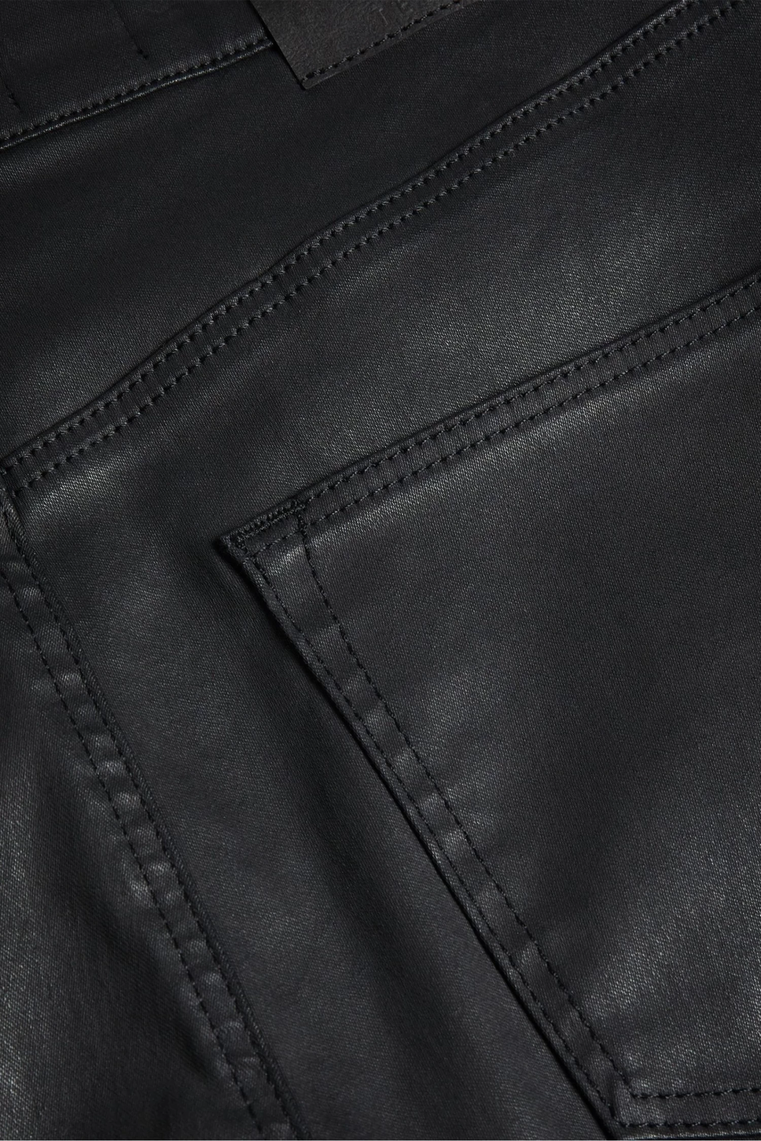 Ted Baker Black Jazmynn Satin Stretch Skinny Jeans - Image 5