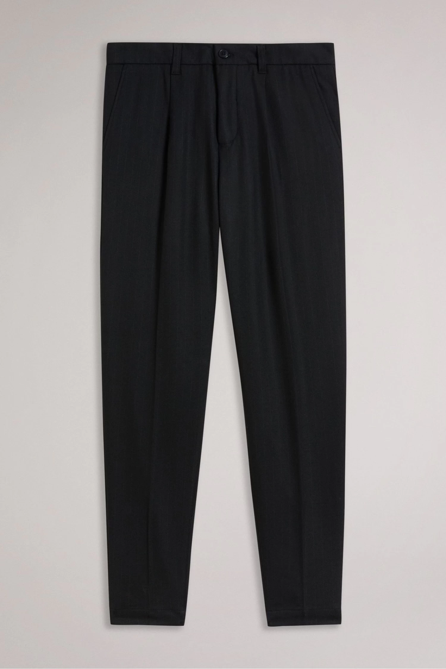 Ted Baker Gabro Black Haldan Fit Stripe Trousers - Image 4