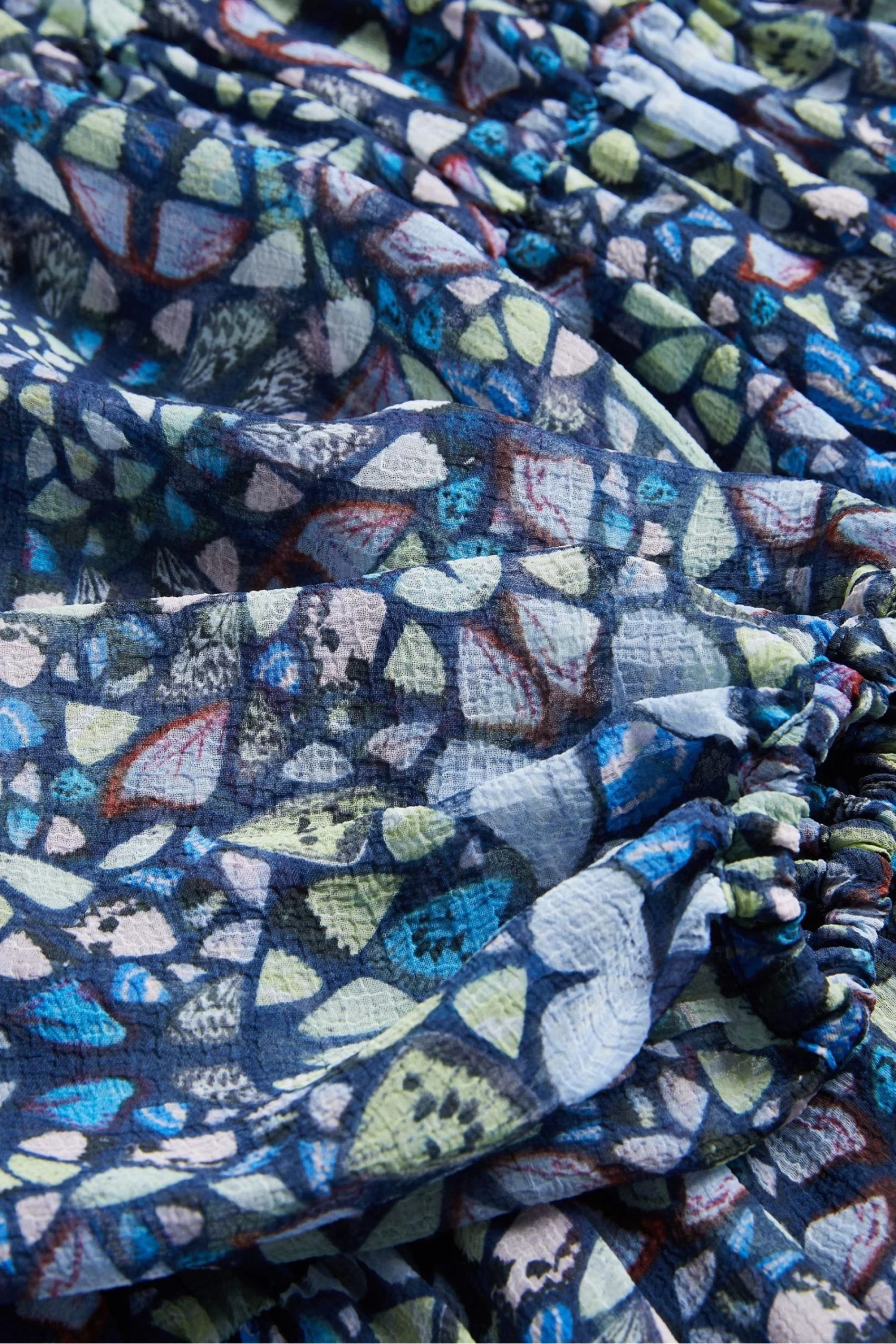 Ted Baker Blue Rohzan Tiered Swing Mini Dress - Image 5