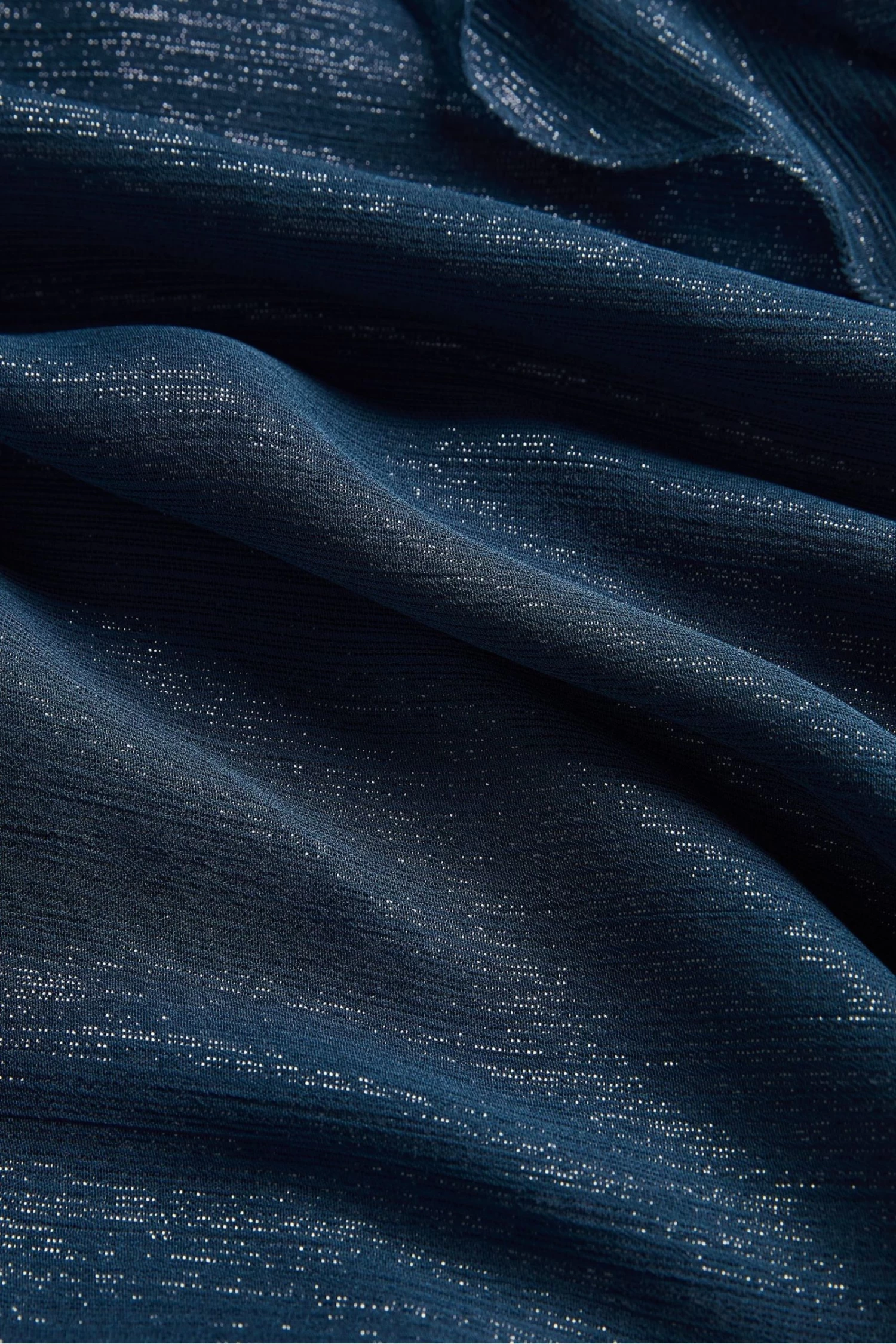 Ted Baker Blue Laurae Bias Cut Maxi Dress With Ruffle Detail - Image 5