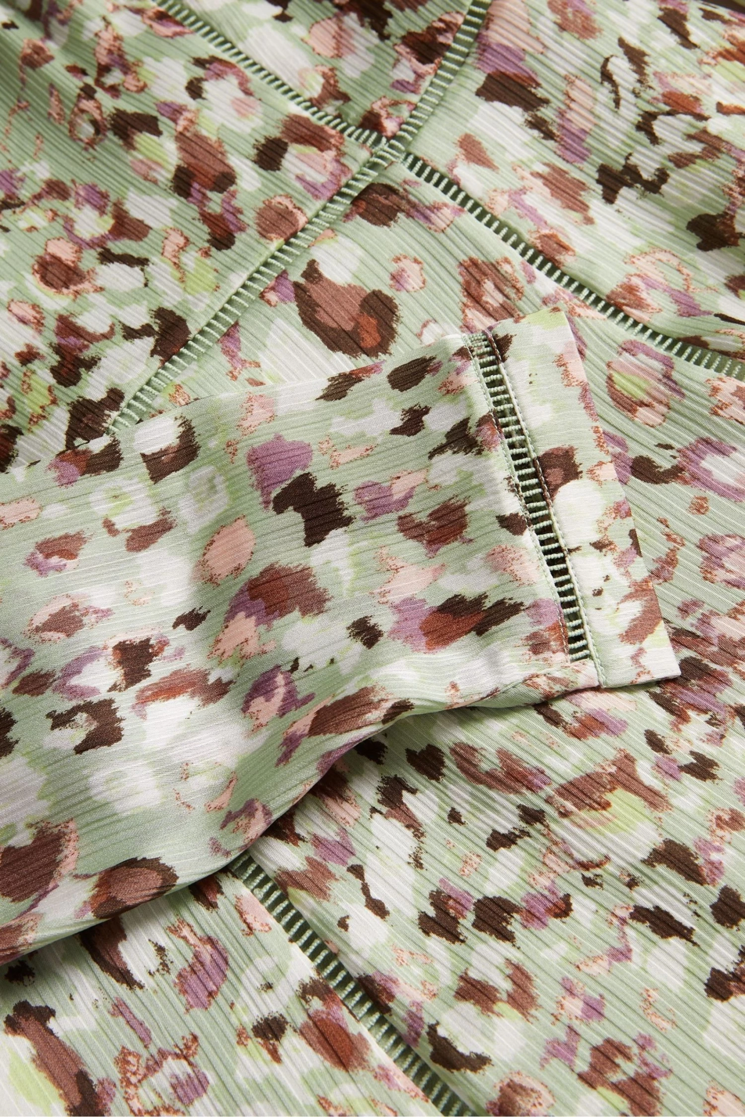 Ted Baker Green Orrsett Fit And Flare Mini Dress With Cape Detail - Image 5