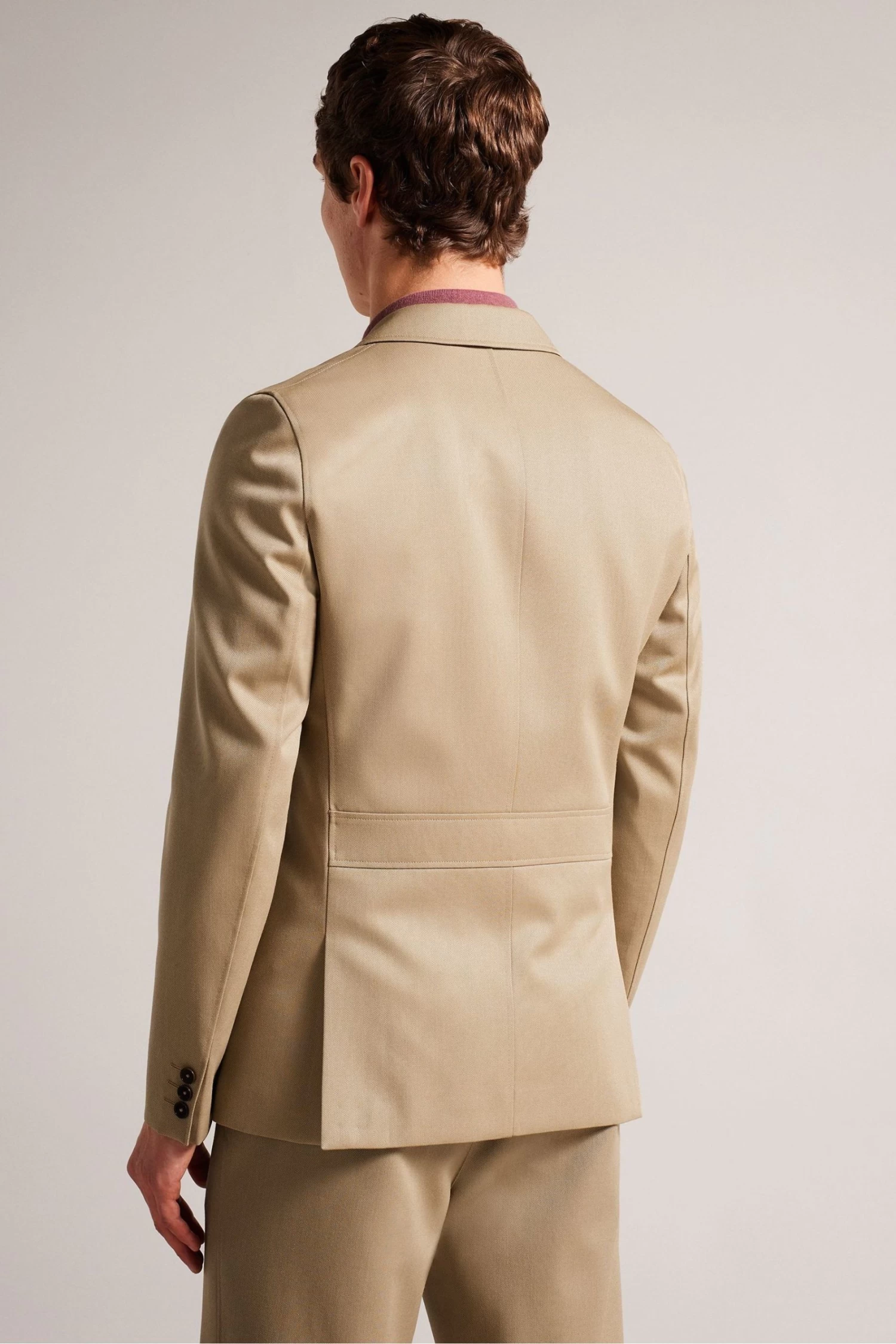 Ted Baker Natural Heddonj Single Breasted Jacket - Image 2