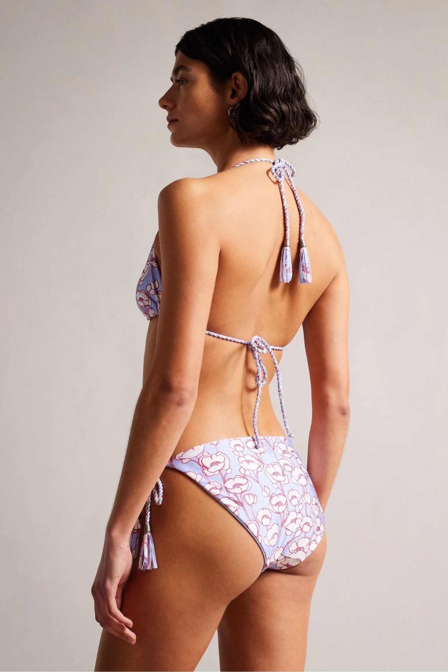 Ted Baker Blue Rosiaah Reversible Bikini Bottoms - Image 2
