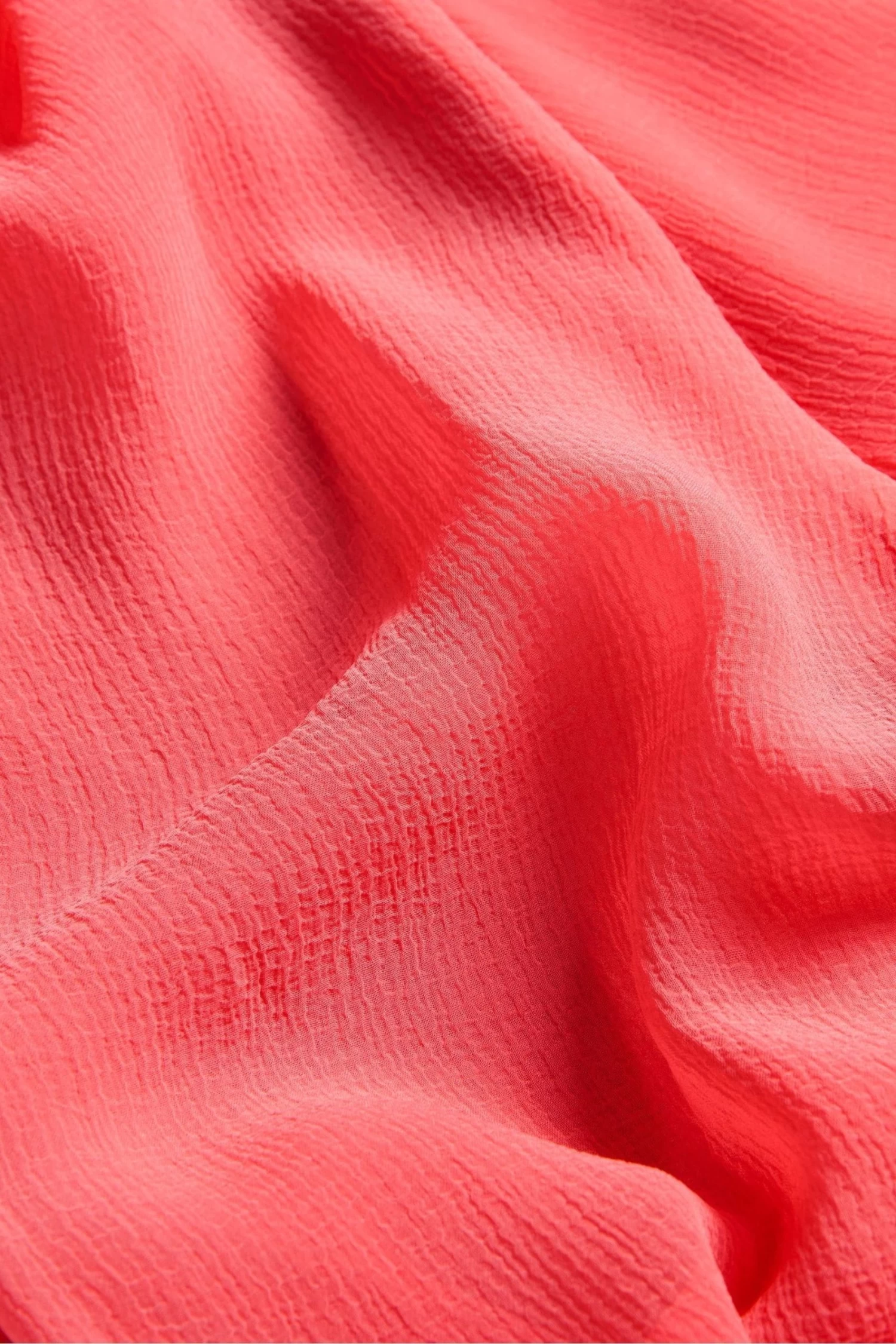 Ted Baker Pink Natelie Coral Boxy Top With Puff Sleeves - Image 4