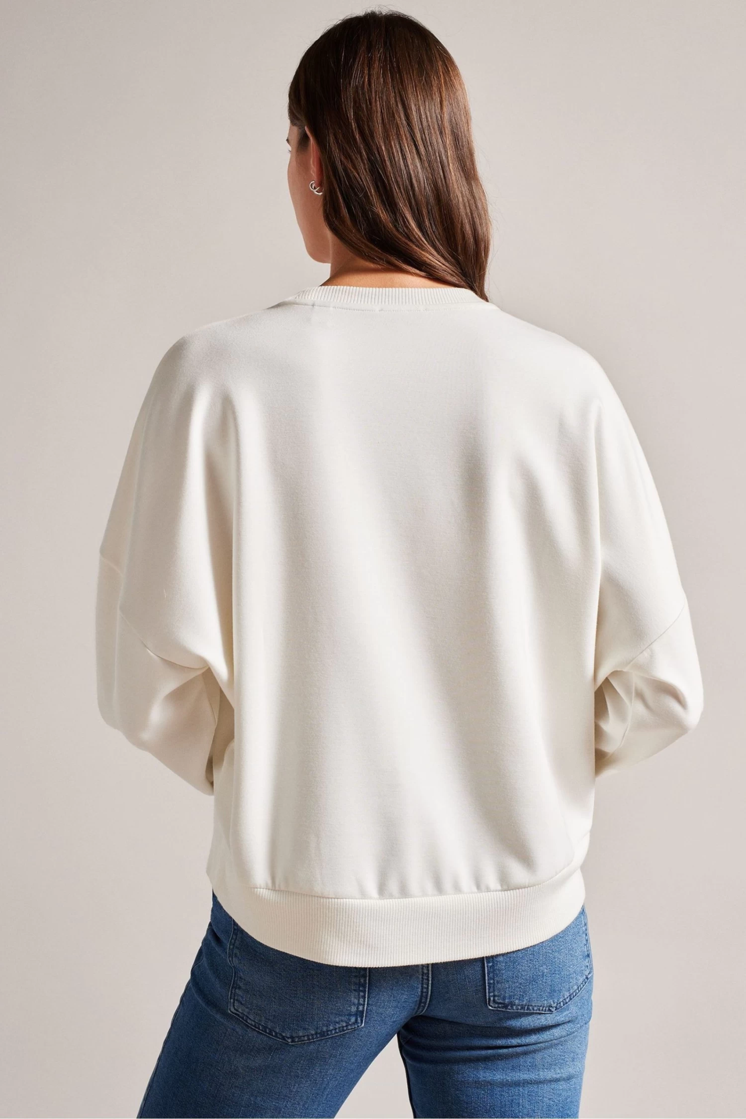 Ted Baker Marene Printed White Sweatshirt - Image 2