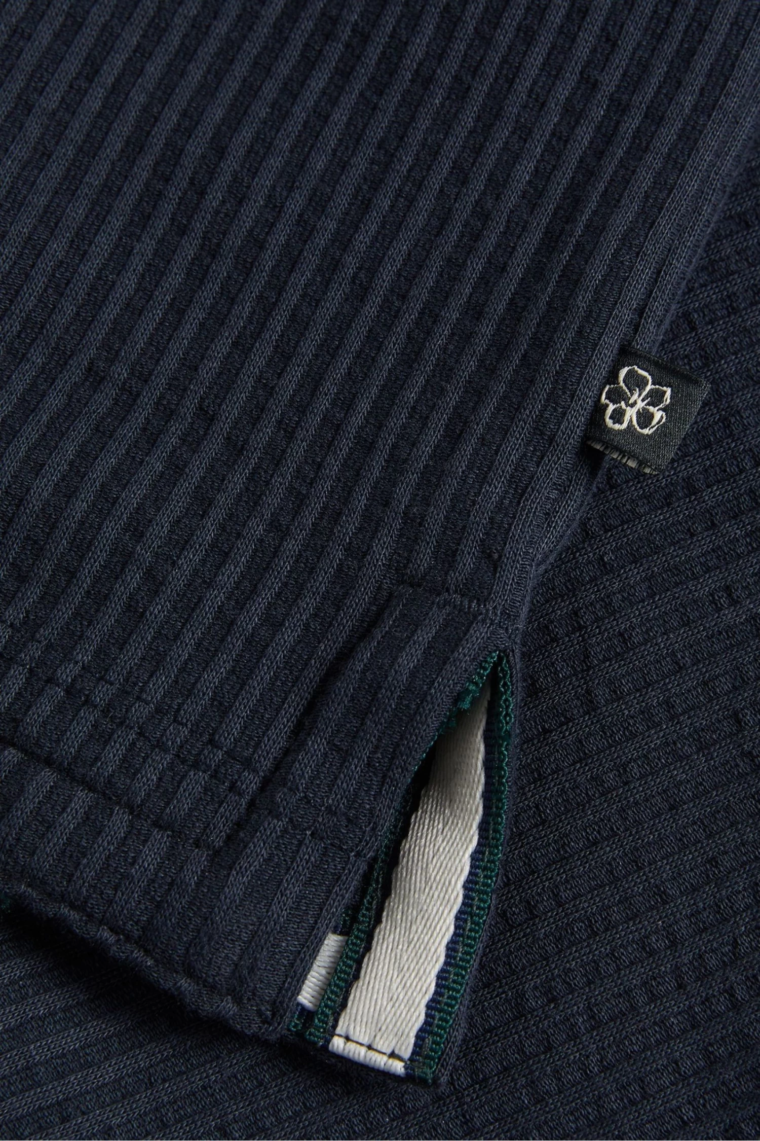 Ted Baker Arkes Blue Short Sleeved Regular Fit Polo Shirt - Image 5