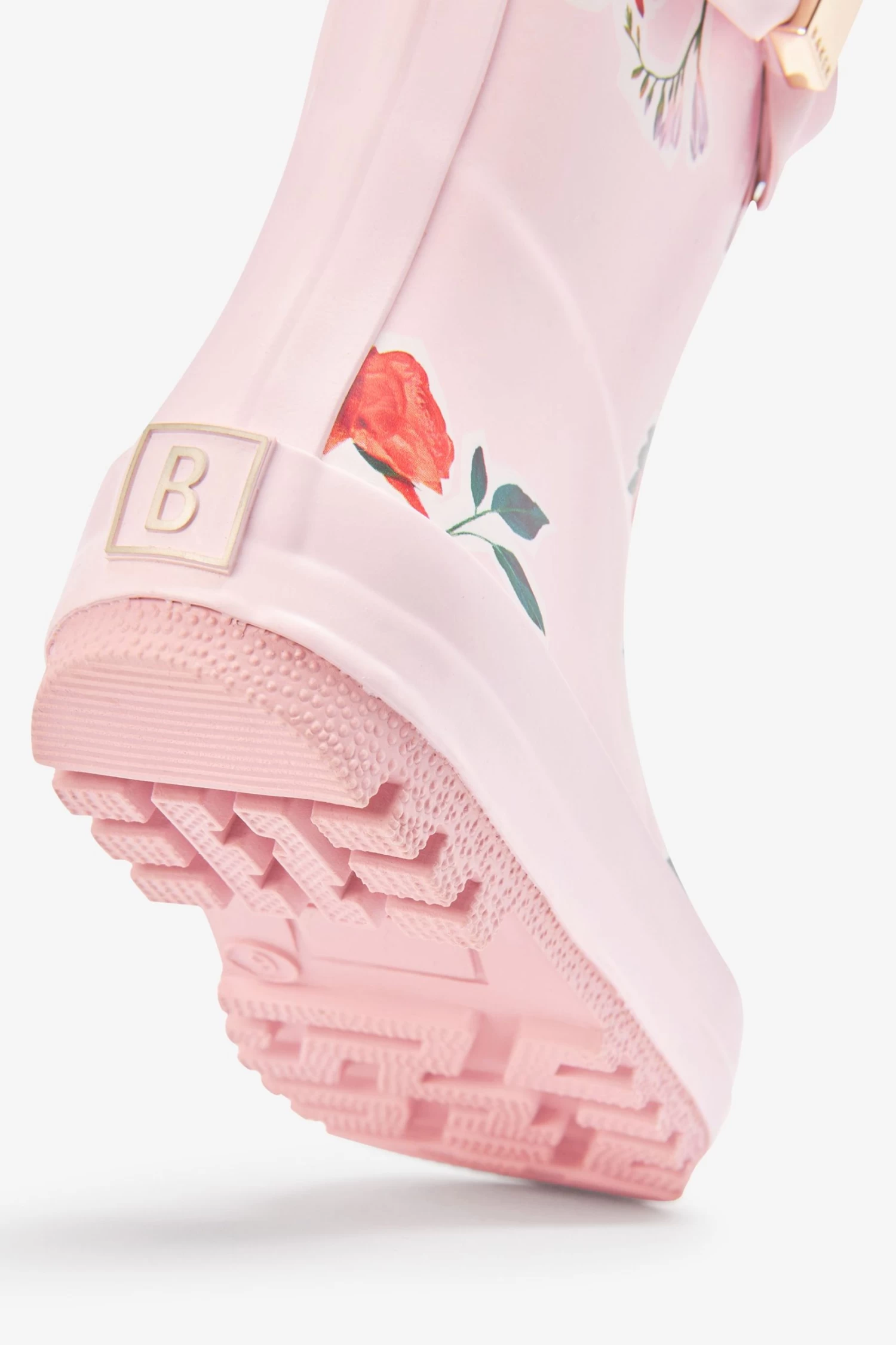 Baker By Ted Baker Pale Pink Floral Welly - Image 5
