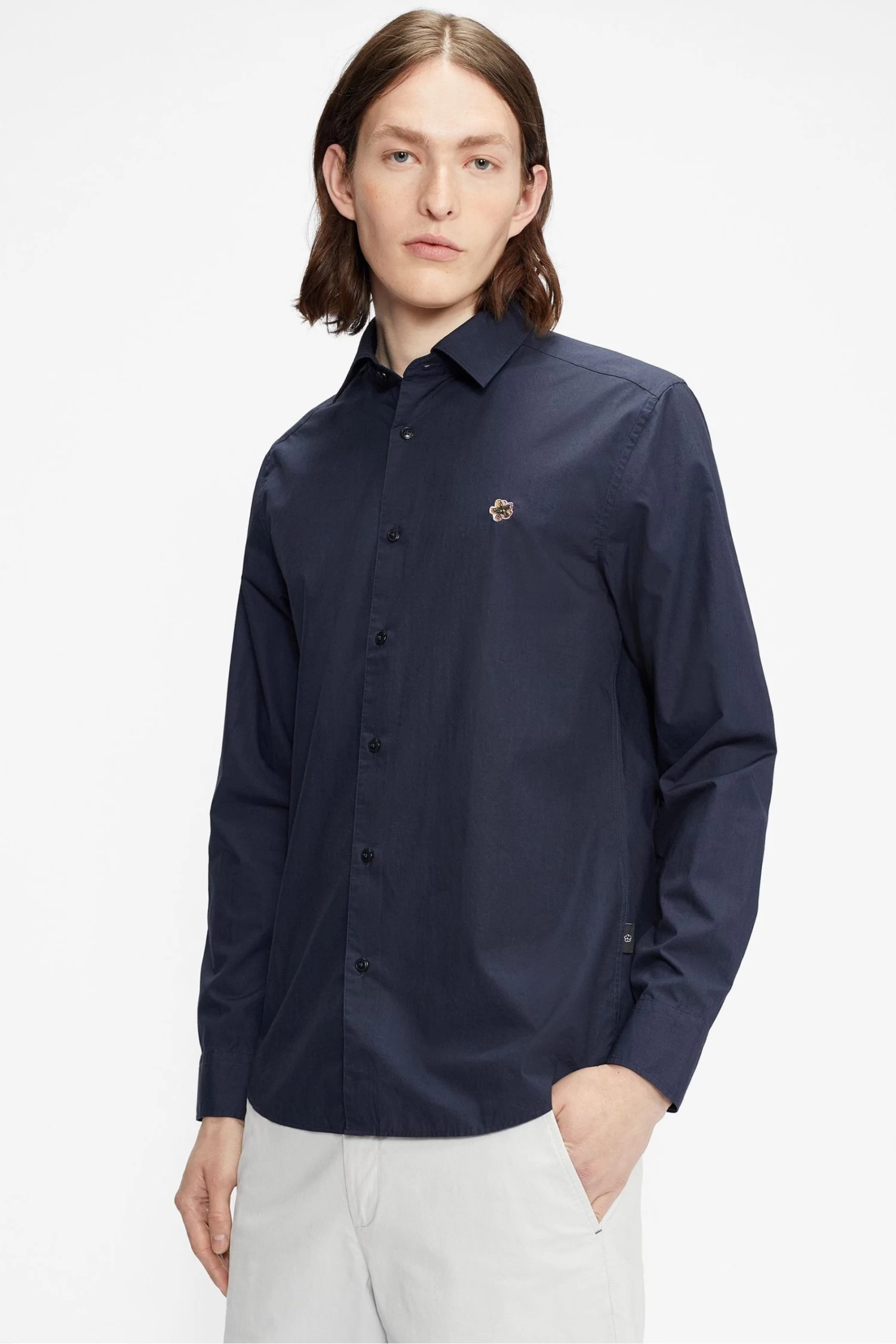 Ted Baker Fonik Long Sleeve Poplin Shirt - Image 3