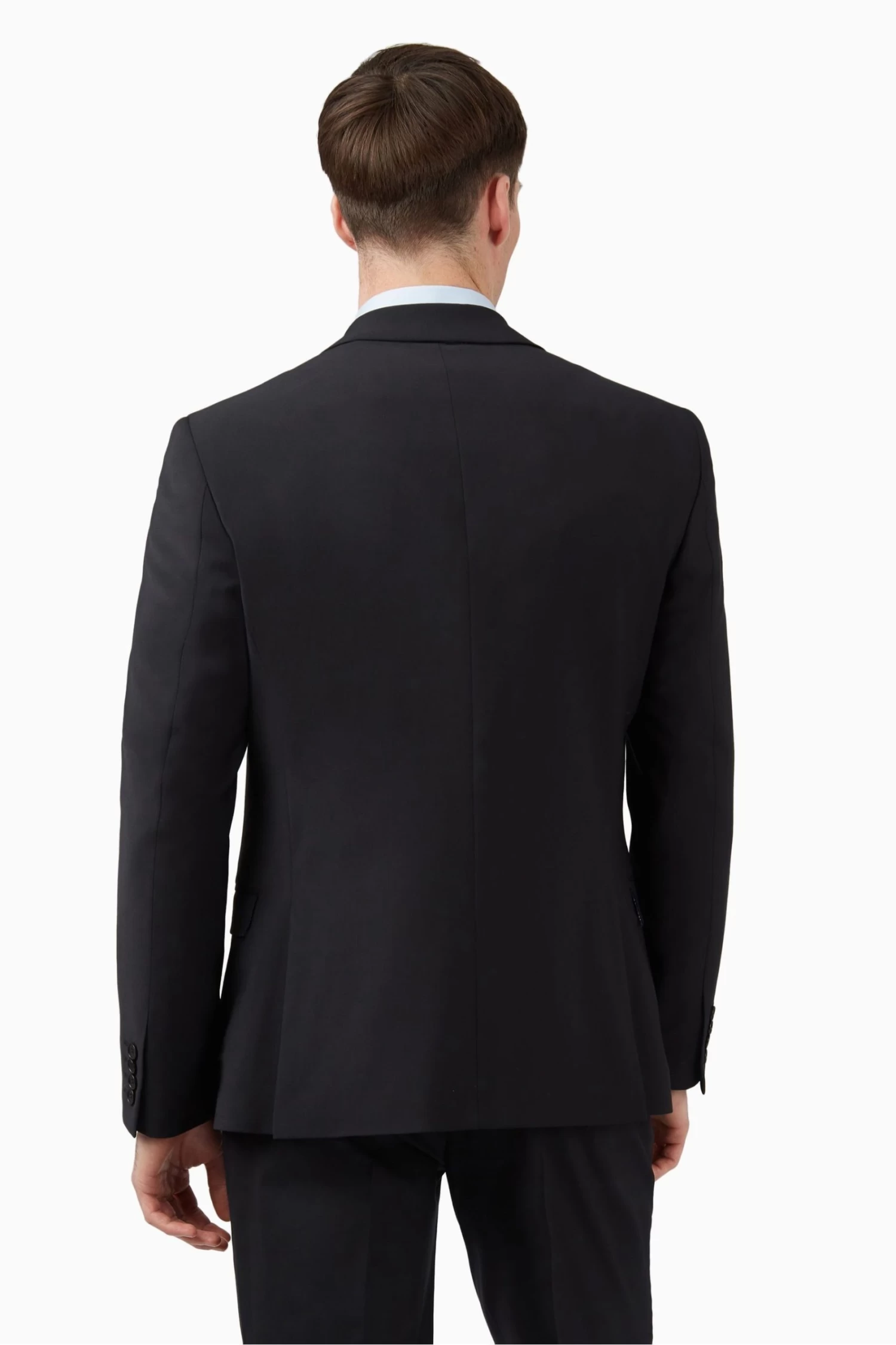 Ted Baker Premium Black Panama Slim Suit: Jacket - Image 2