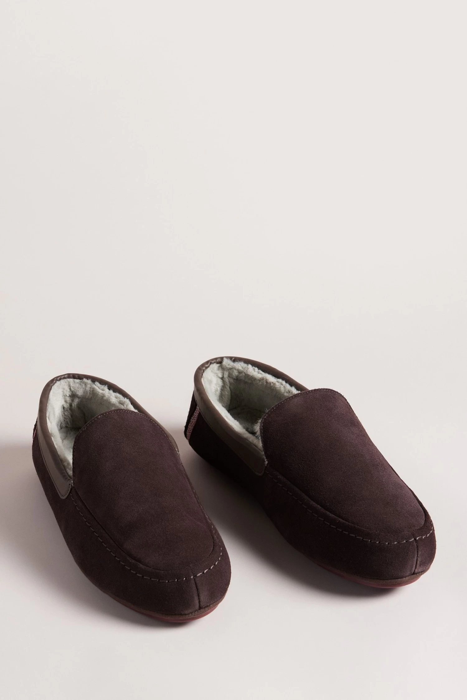 Ted Baker Vallant Brown Moccasin Slippers - Image 2