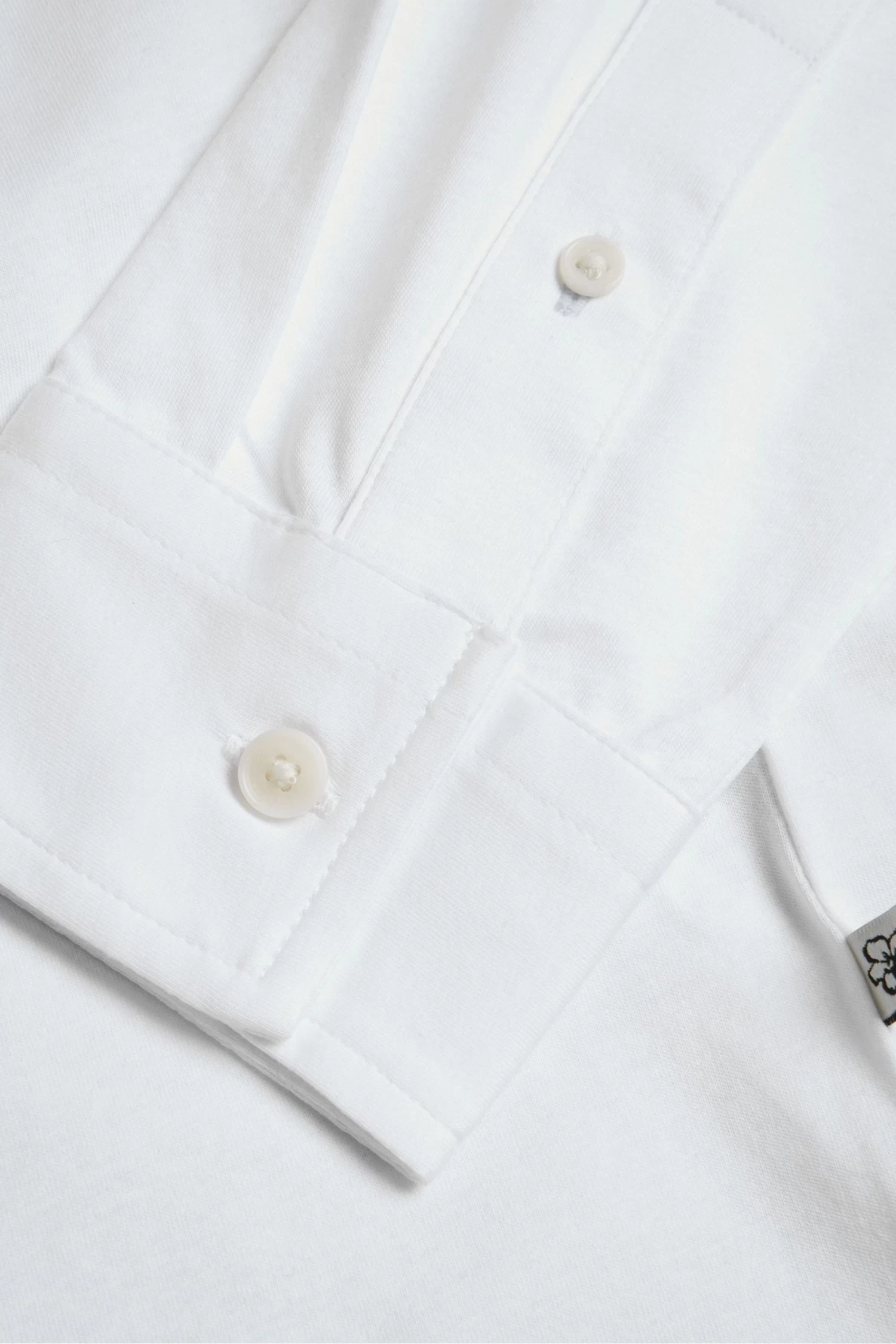 Ted Baker Marros White Long Sleeve Jersey Shirt - Image 5