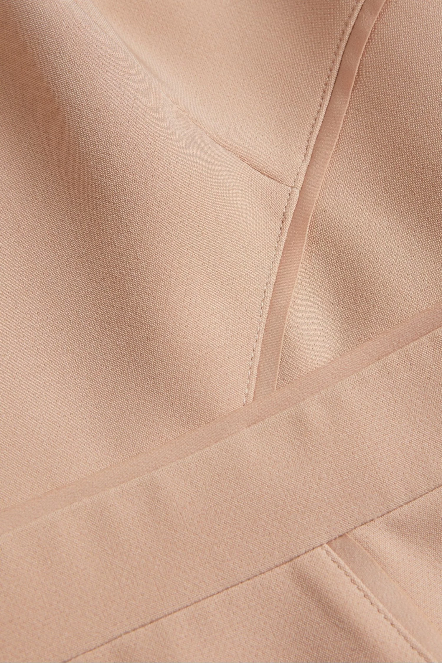 Ted Baker Ivylou Bodycon Nude Midi Dress With Sheer Panels - Image 5