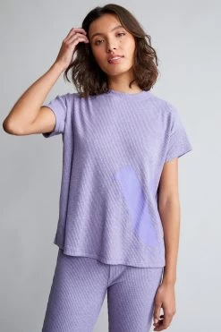 B By Ted Baker Rib Loungewear T-Shirt