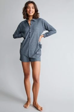 B By Ted Baker Rib Playsuit