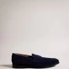 Ted Baker Blue Adlerrs Full Suede Formal Saddle Loafers