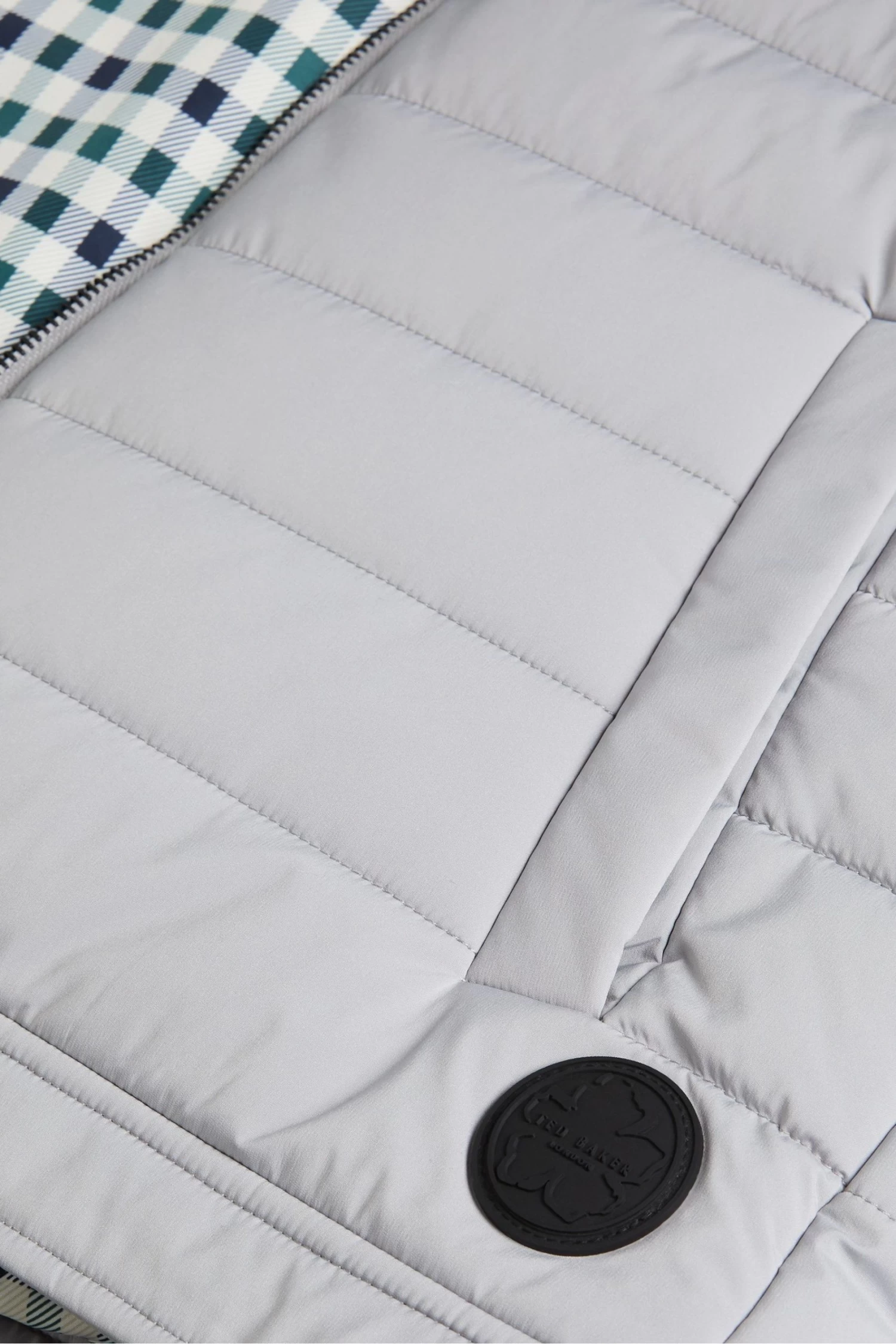 Ted Baker Grey Oveta Quilted Nylon Gilet - Image 5