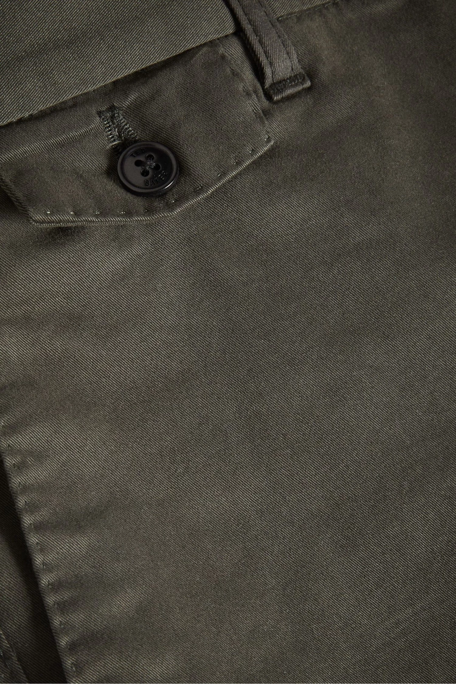 Ted Baker Khaki Green Ashfrd Chino Shorts - Image 4