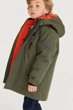 Baker By Ted Baker Khaki Green 2 In 1 Parka Coat