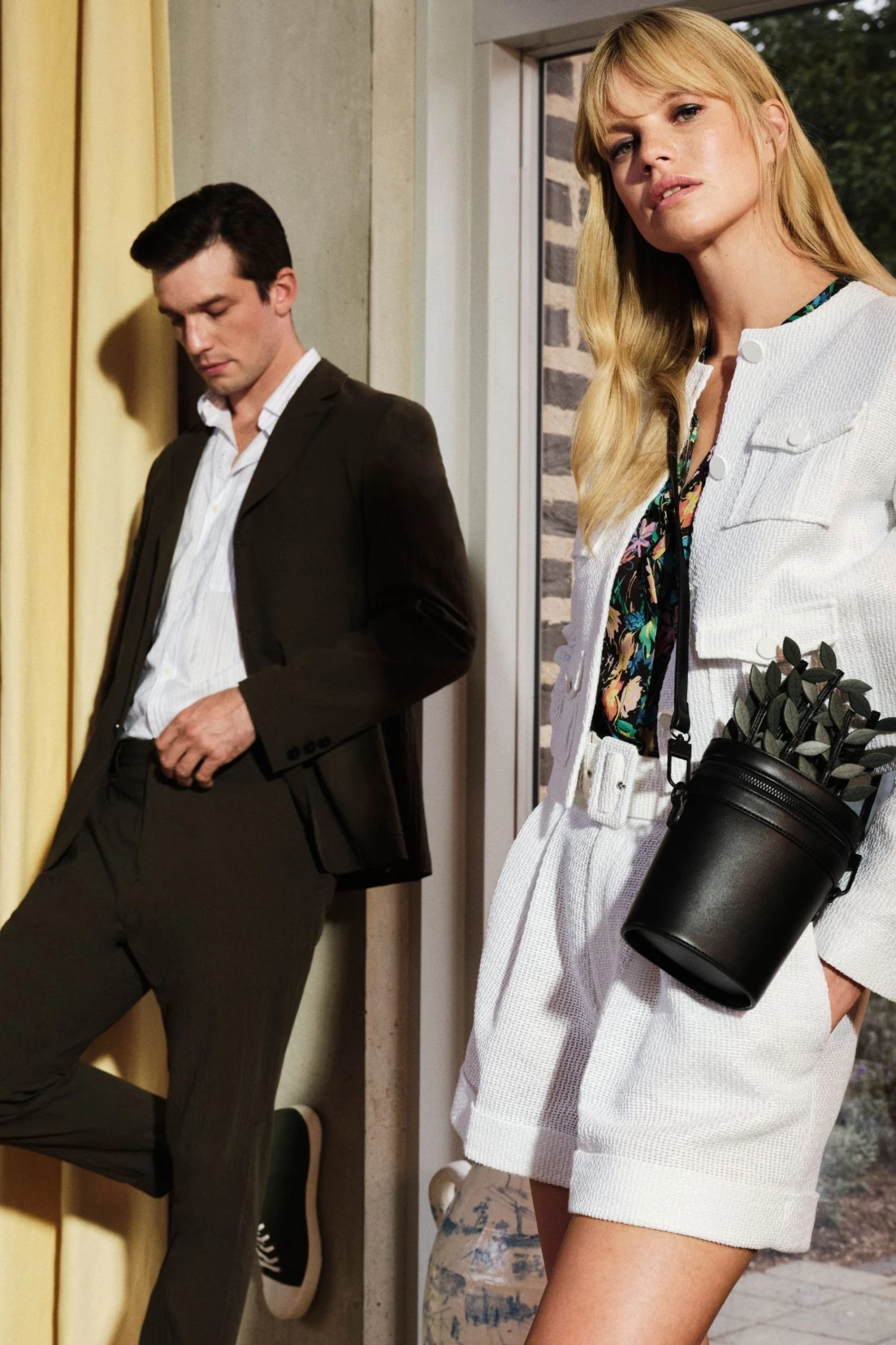 Ted Baker White Alera Cropped Boxy Jacket With Cargo Styling - Image 6