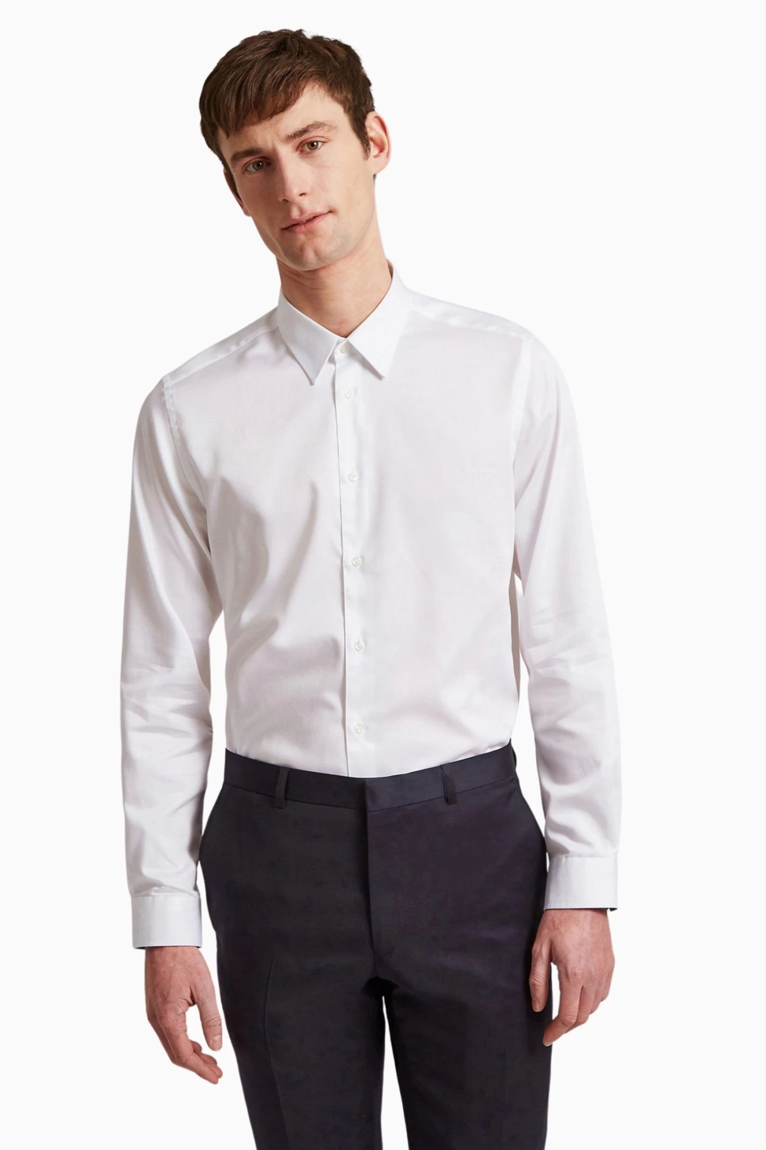 Ted Baker Tailoring Holme Regular White Stretch Shirt