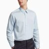 Ted Baker Tailoring Isla Blue Core Ice Slim Shirt