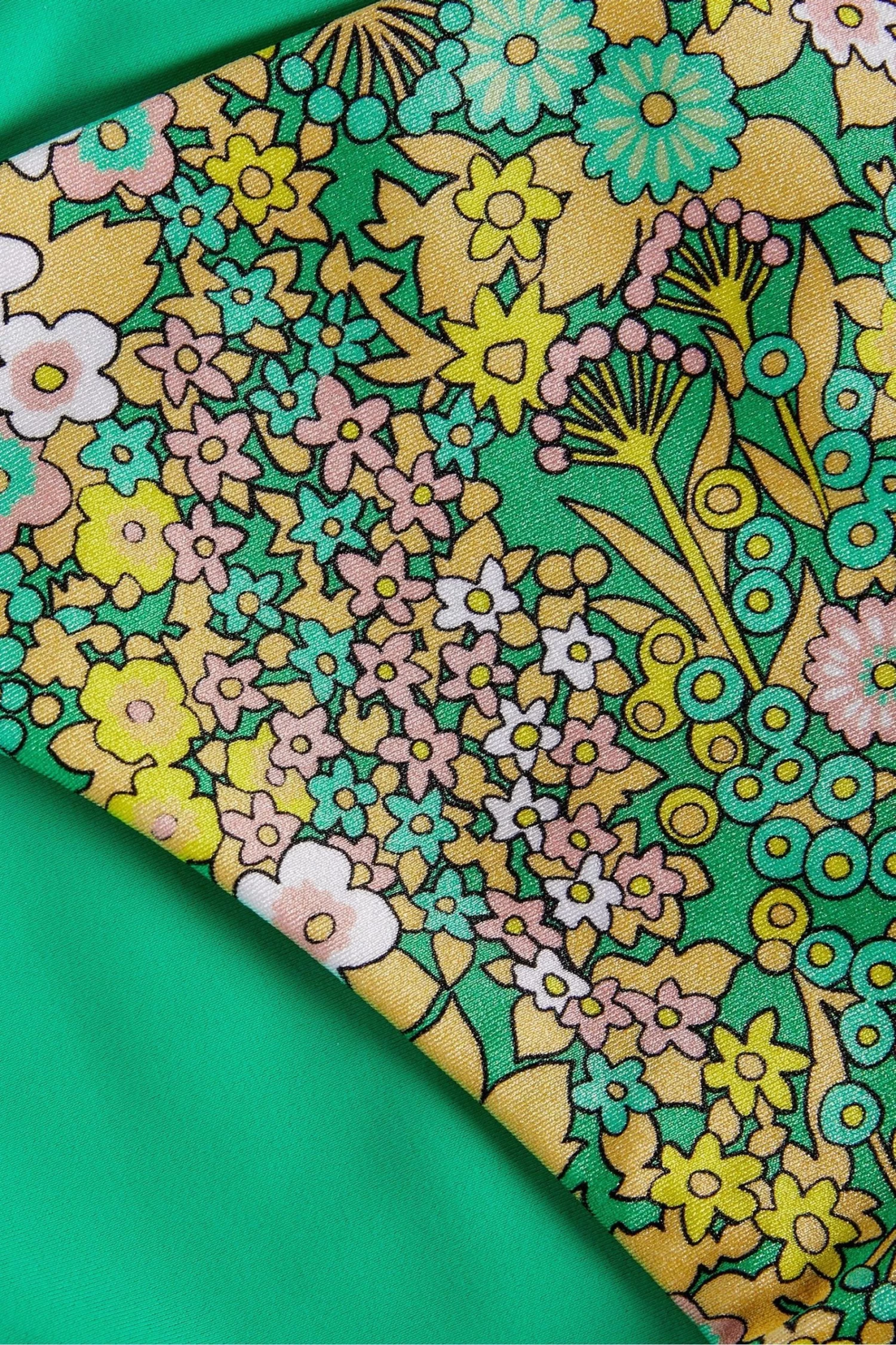 Ted Baker Leroni Mid Green Reversible Tie Side Bikini Pants - Image 4