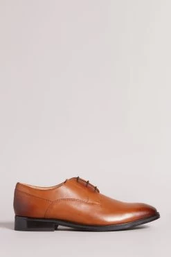 Ted Baker Kampten Tan Brown Formal Leather Derby Shoes