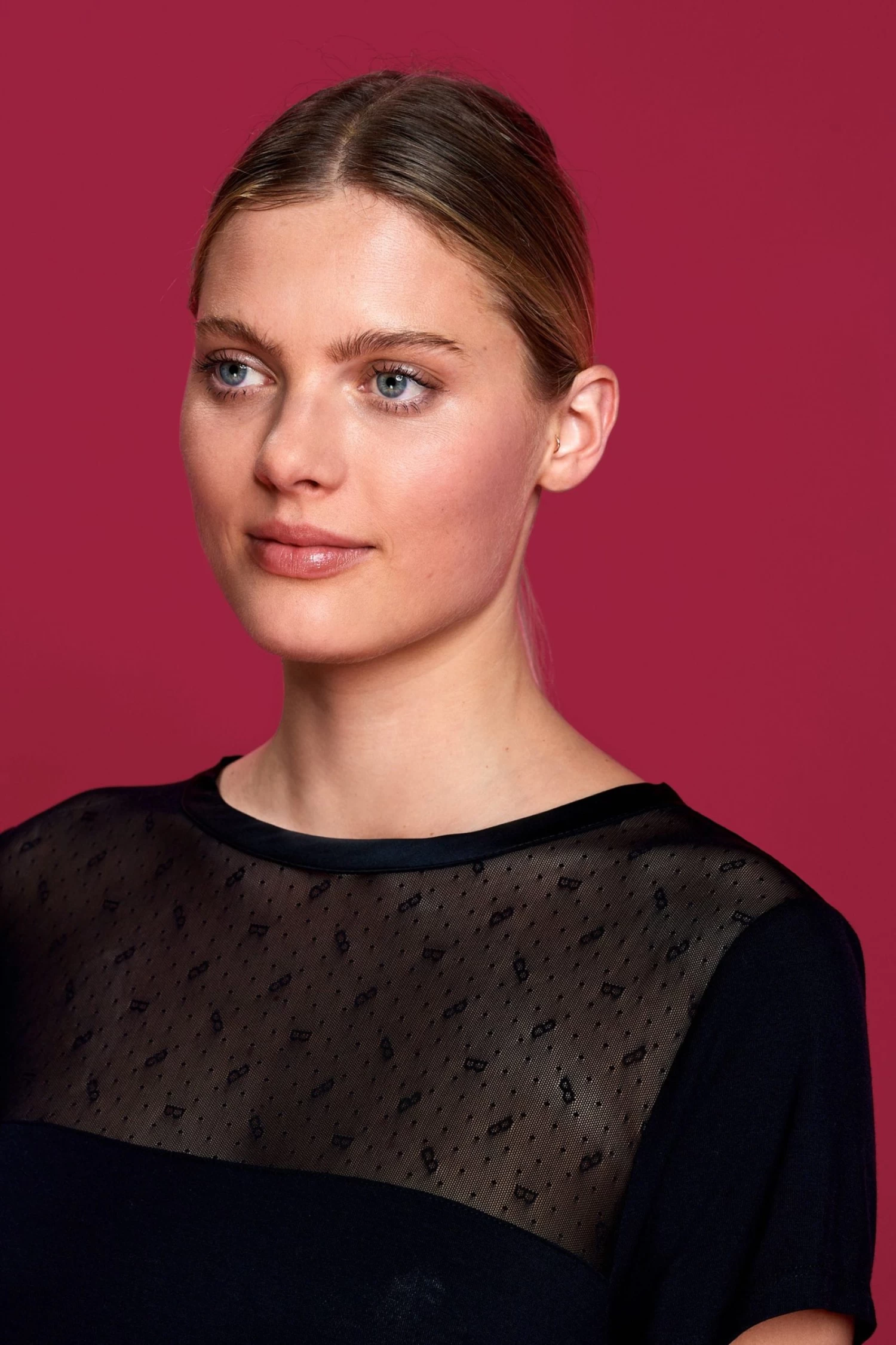 B By Ted Baker Black Modal Nightie - Image 4