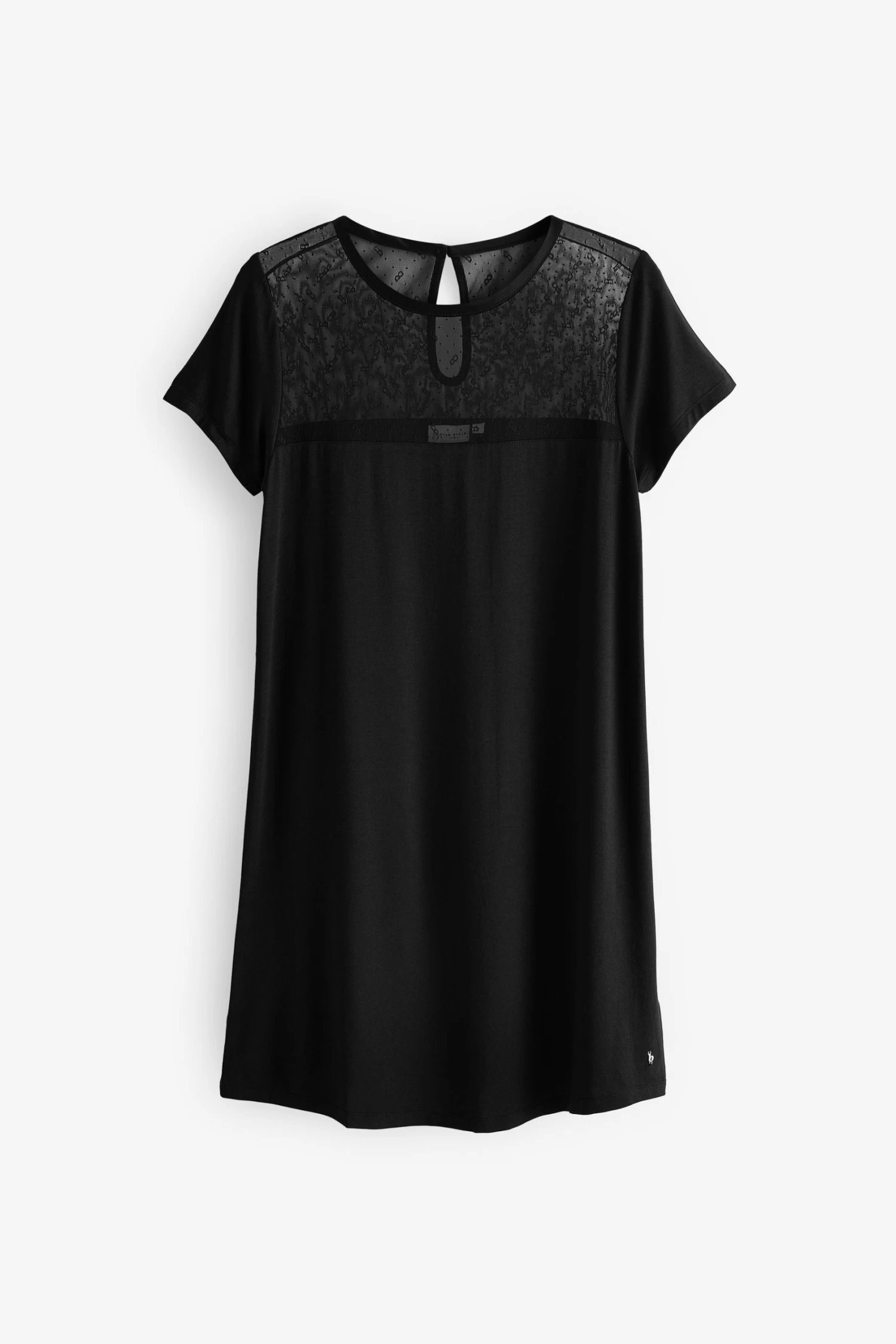B By Ted Baker Black Modal Nightie - Image 7