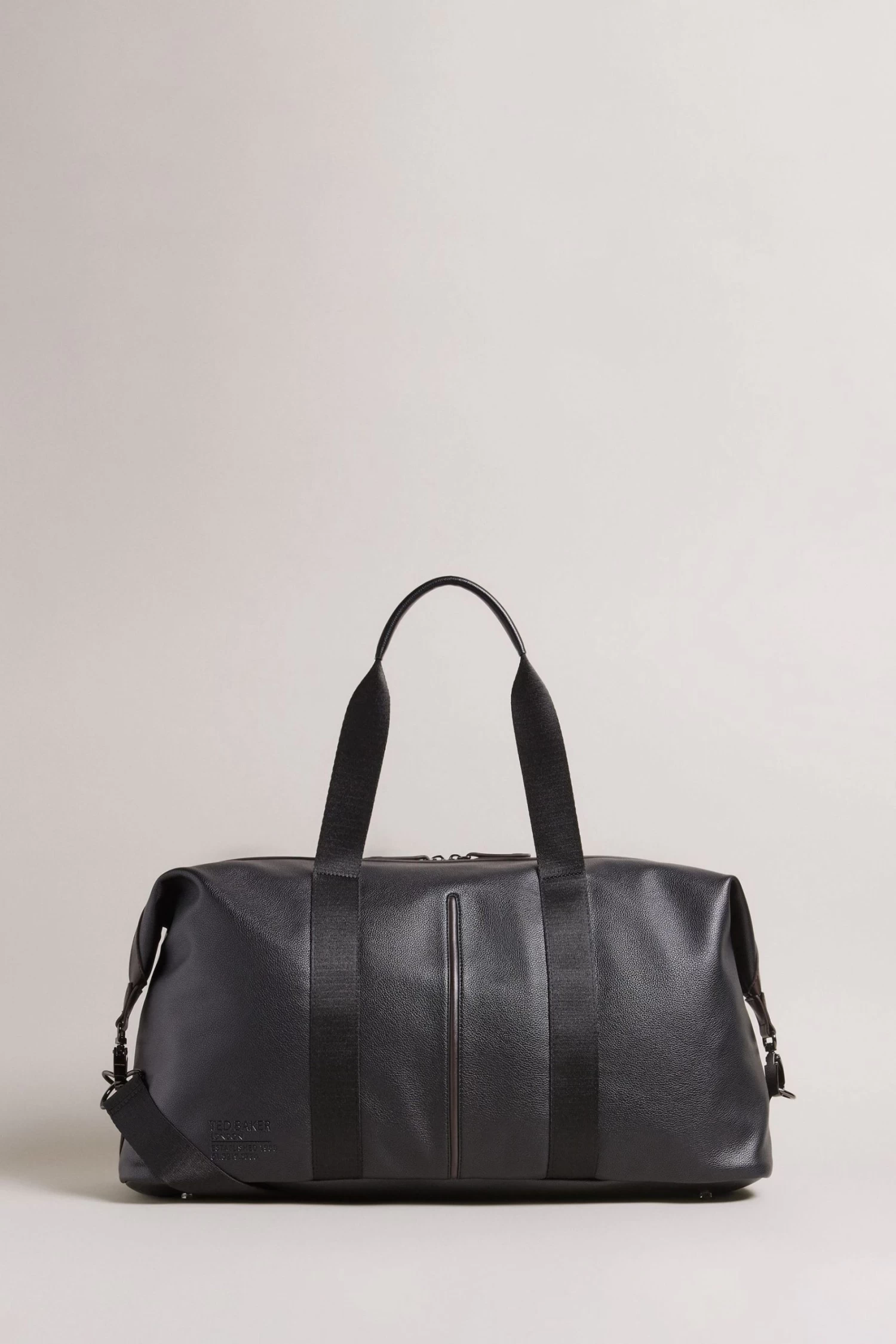 Ted Baker Josua Black Recycled Pu Holdall