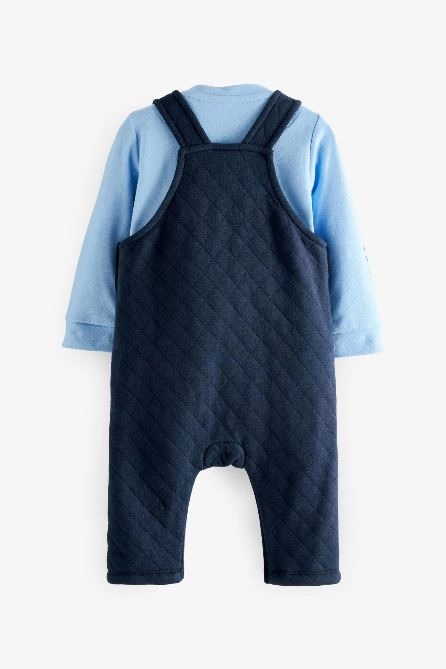 Baker By Ted Baker Navy Dungaree Set - Image 2