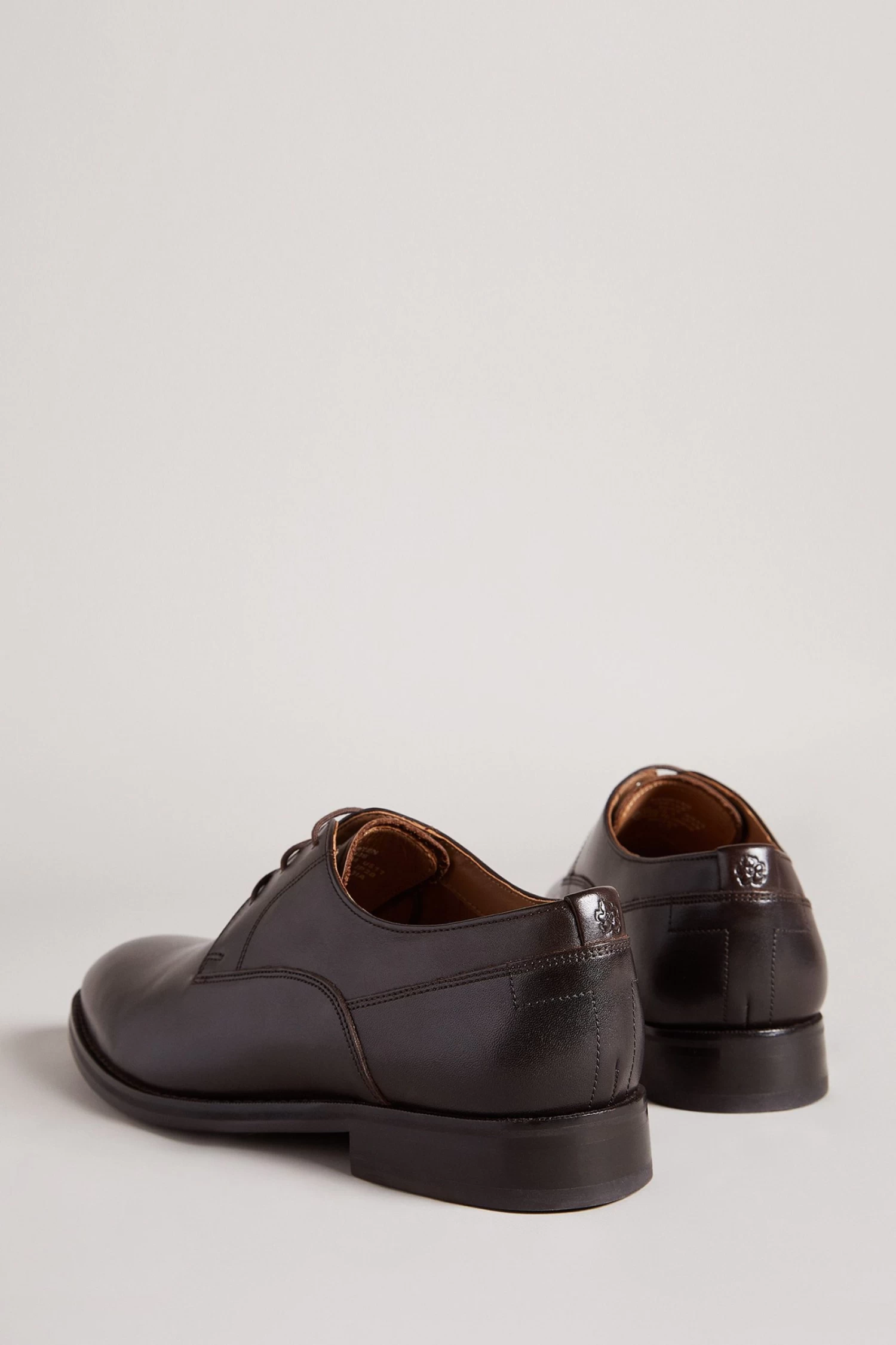 Ted Baker Kampten Brown Formal Leather Derby Shoes - Image 3