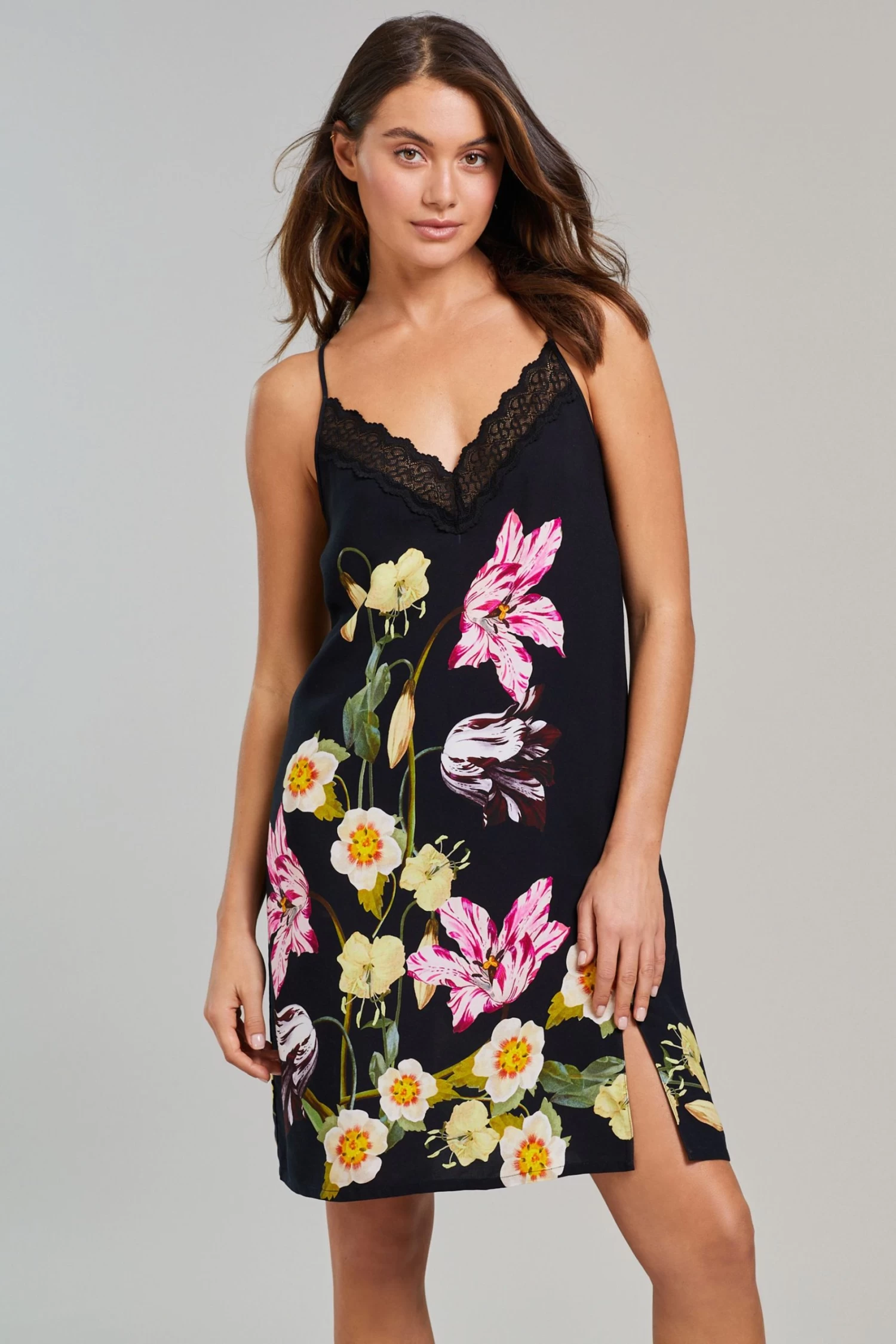 B By Ted Baker Viscose Black Slip - Image 2