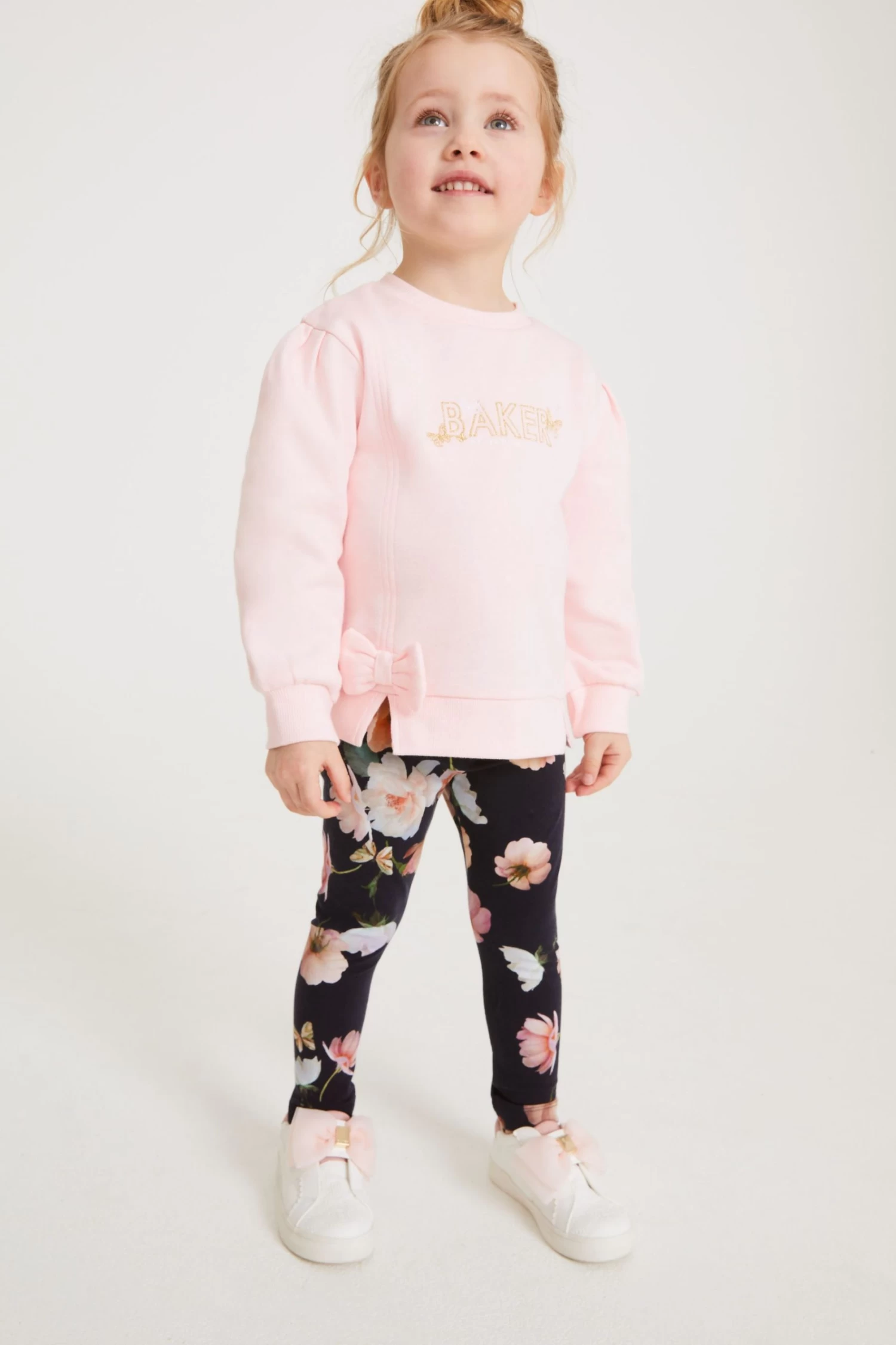 Baker By Ted Baker Navy Sweater And Legging Set