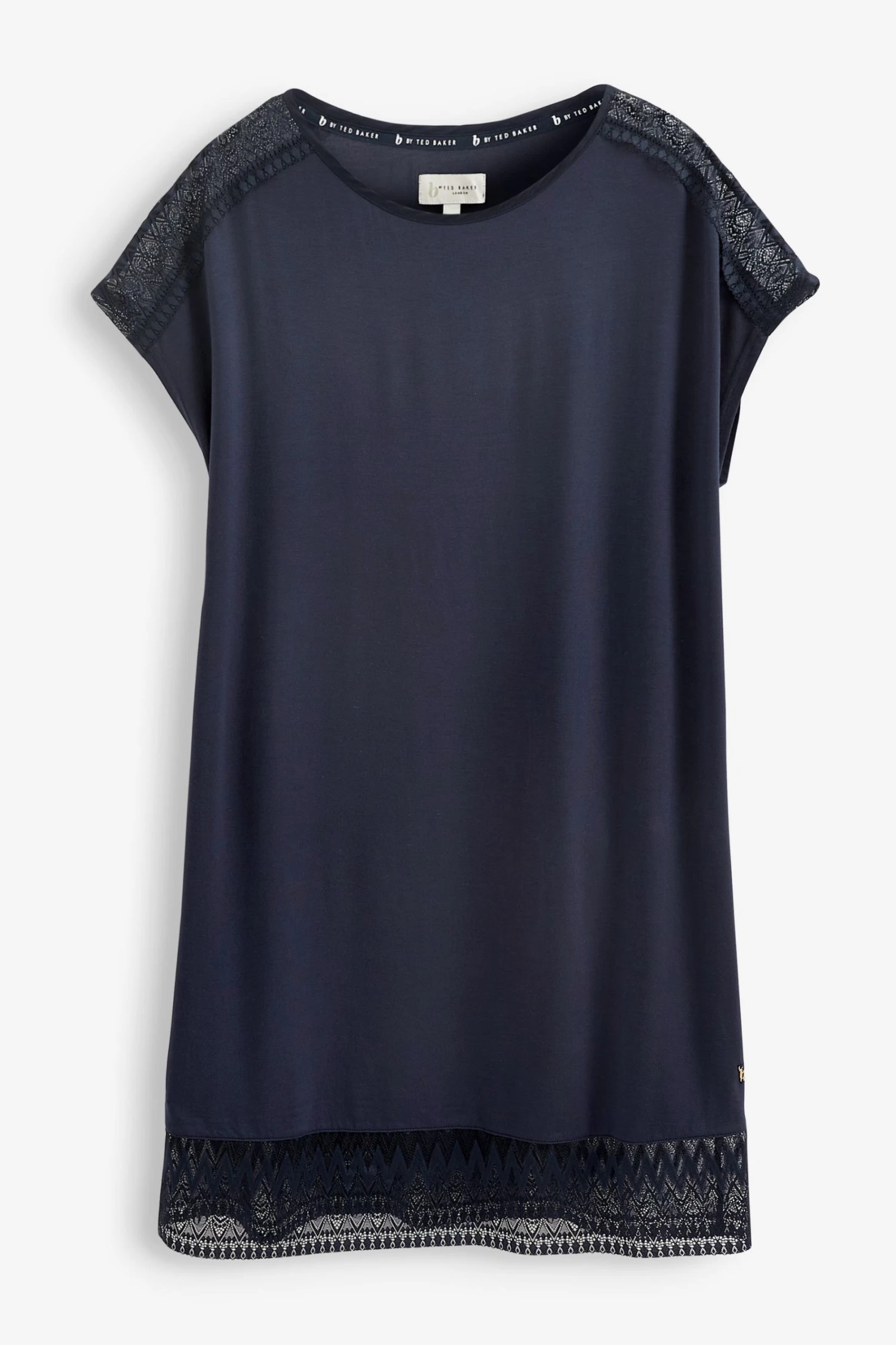 B By Ted Baker Navy Blue Modal Nightie - Image 6
